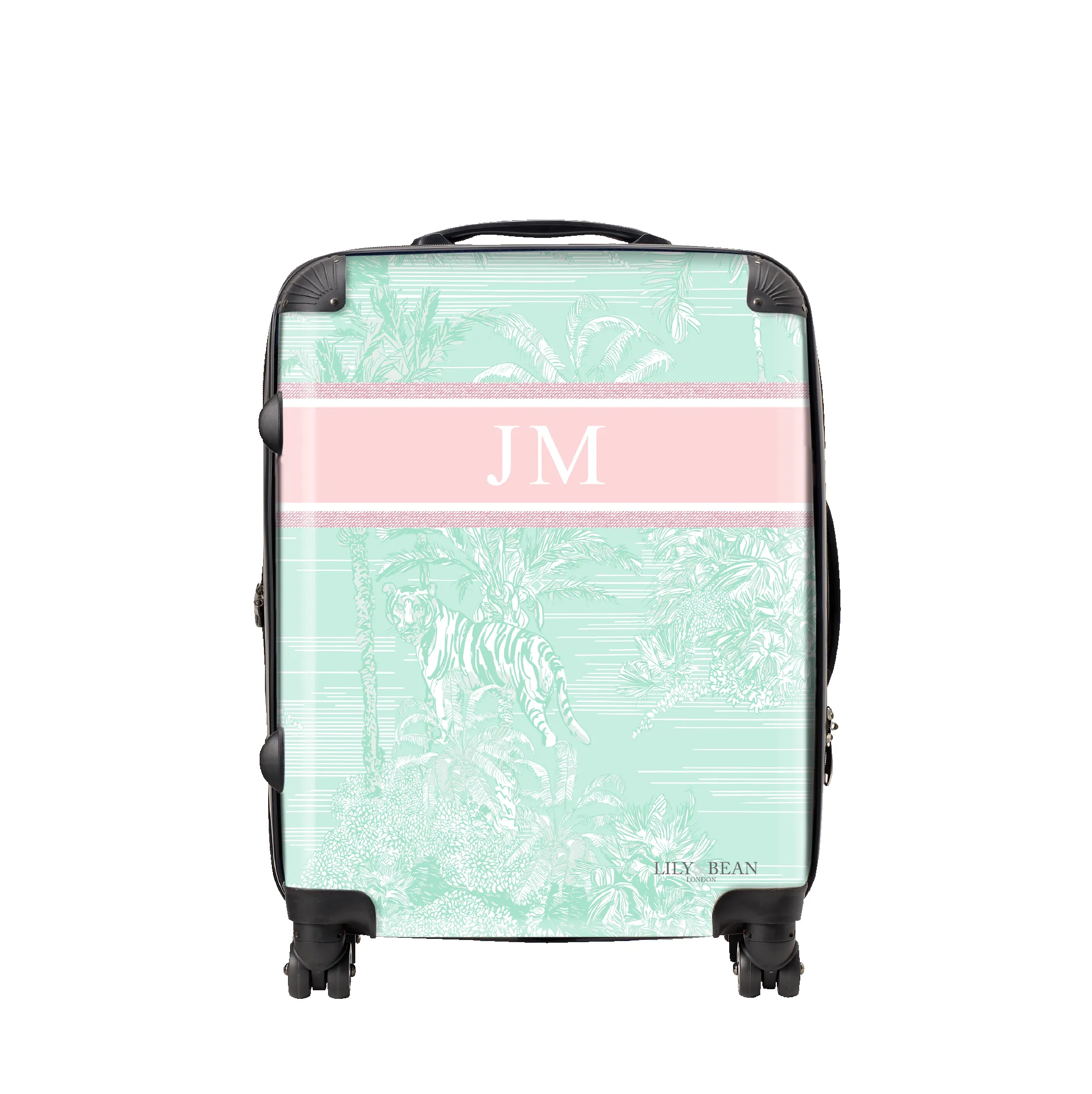 Isabella Pastel & Mint Hardshell Luggage sold by Lily and Bean