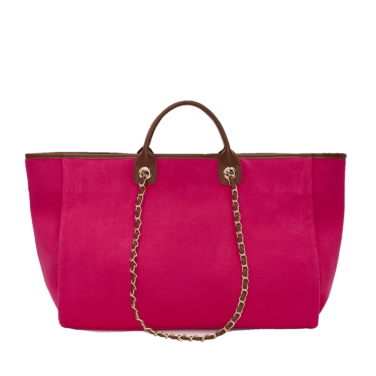 Magenta Velvet Bag Jumbo sold by Lily and Bean