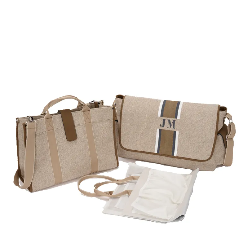 The Ultimate Mama and Baba Bag - Soft Fawn sold by Lily and Bean