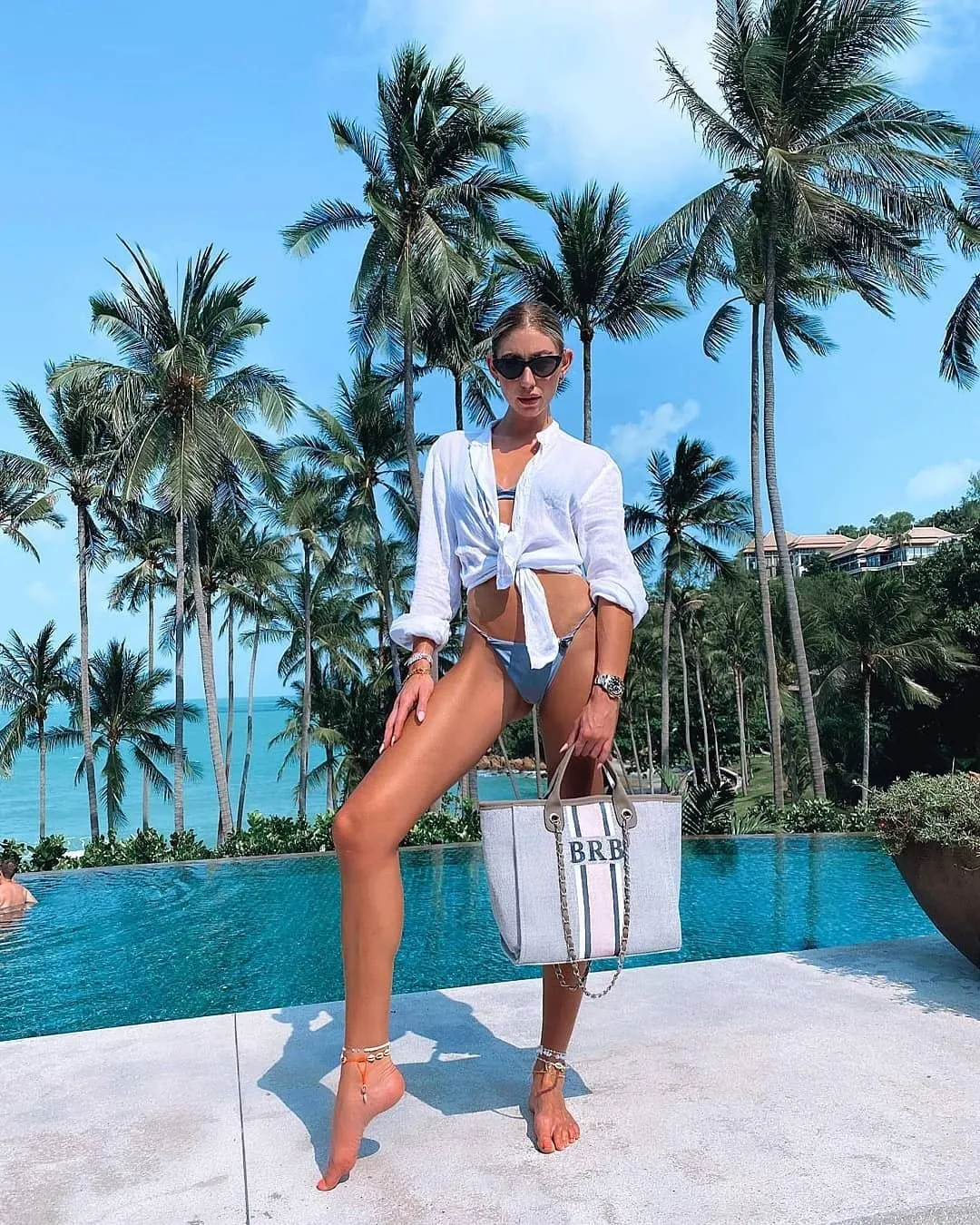 The Lily Canvas Medium - French Grey - Design Your Own sold by Lily and Bean product image thumbnail 2