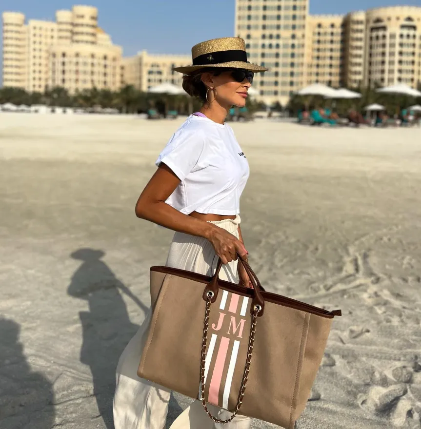 The Lily Canvas Jumbo - Biscuit - Design your Own sold by Lily and Bean product image thumbnail 3