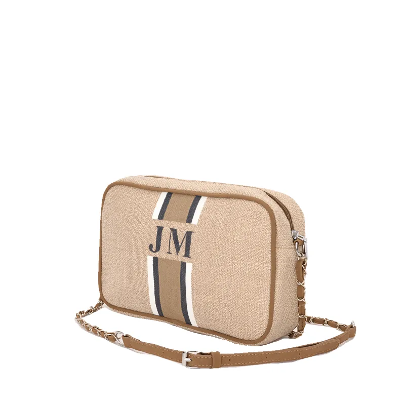 The Lily Canvas Crossbody - Soft Fawn sold by Lily and Bean