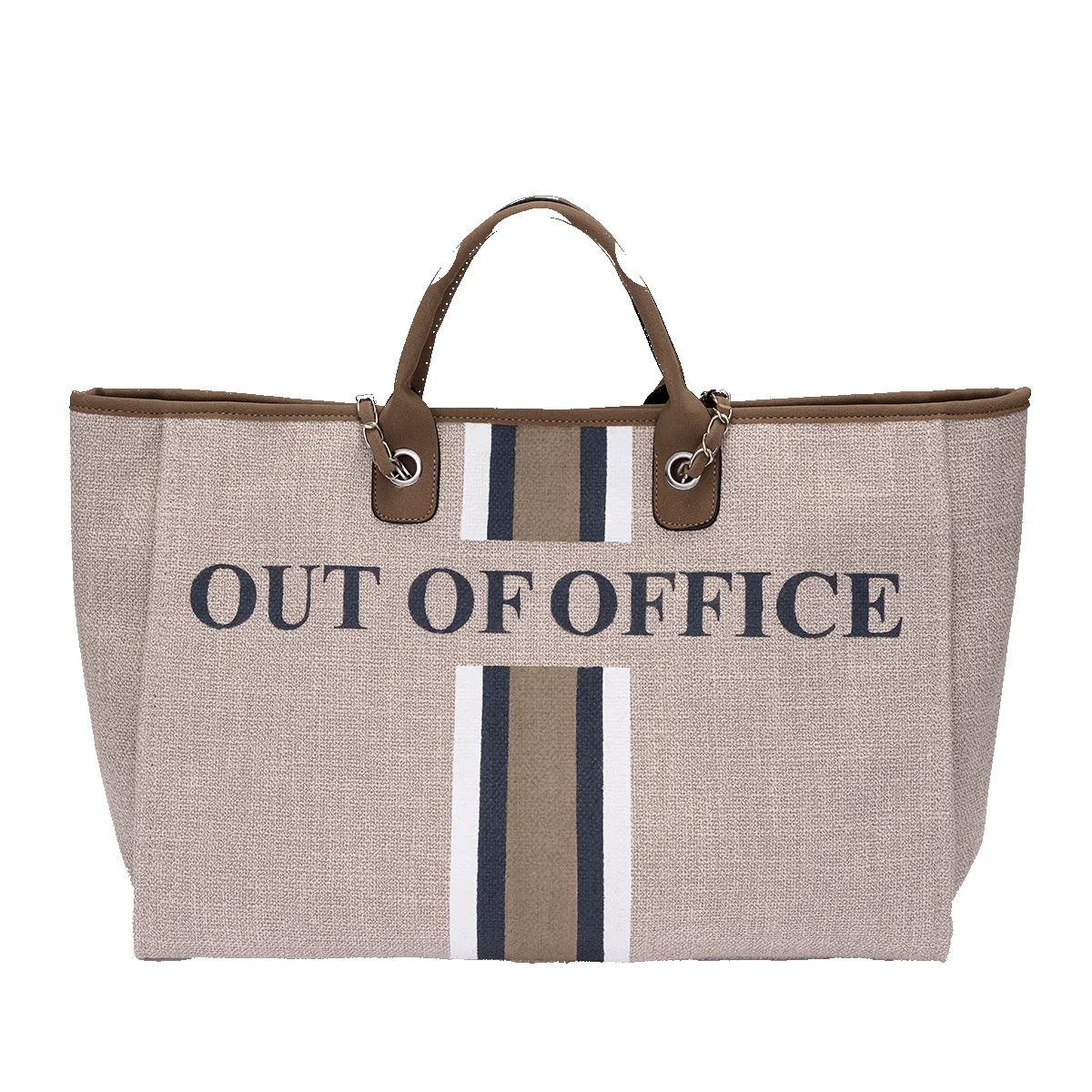 The Lily Canvas Jumbo - Soft Fawn - OUT OF OFFICE sold by Lily and Bean