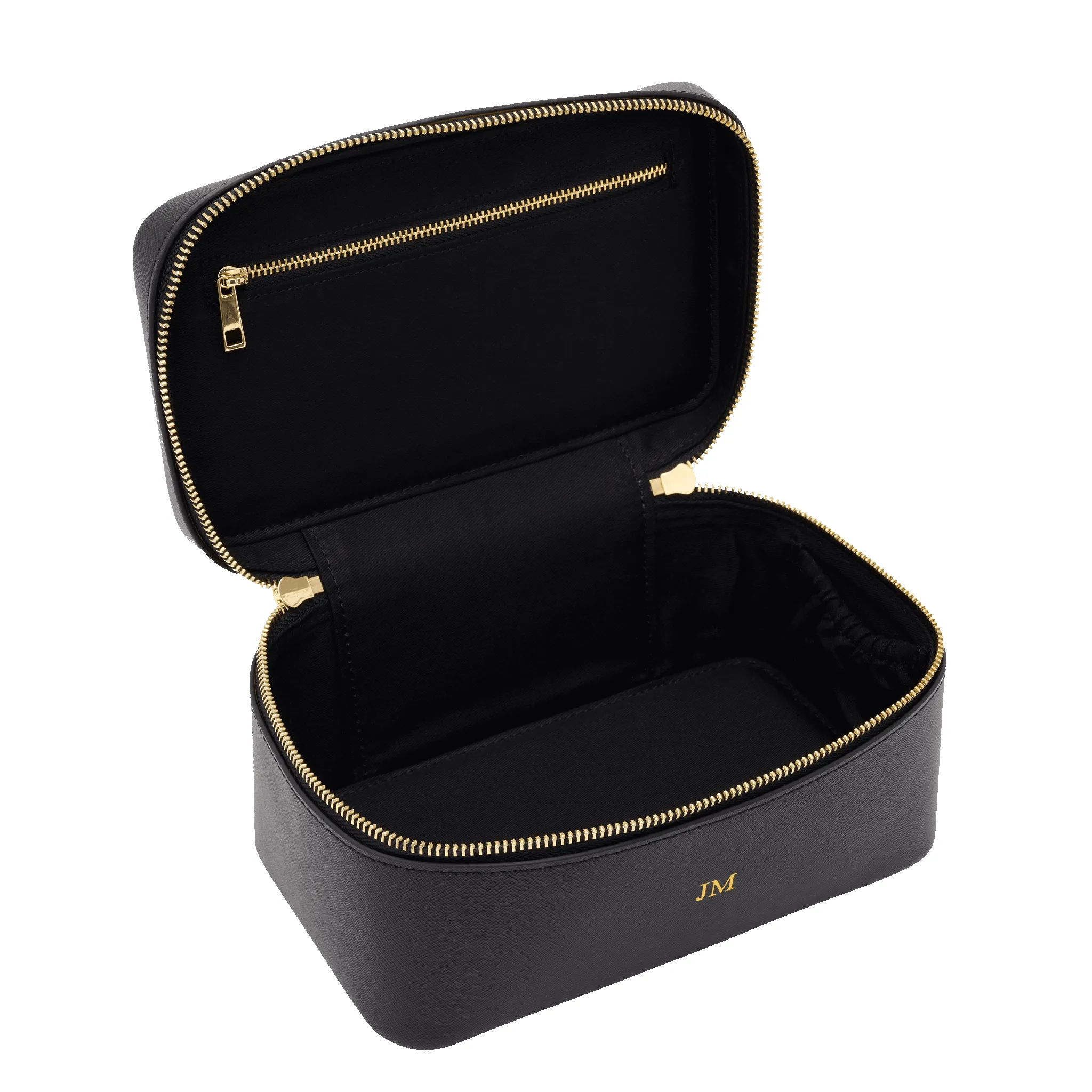 Leather Vanity Case - Black sold by Lily and Bean product image thumbnail 4