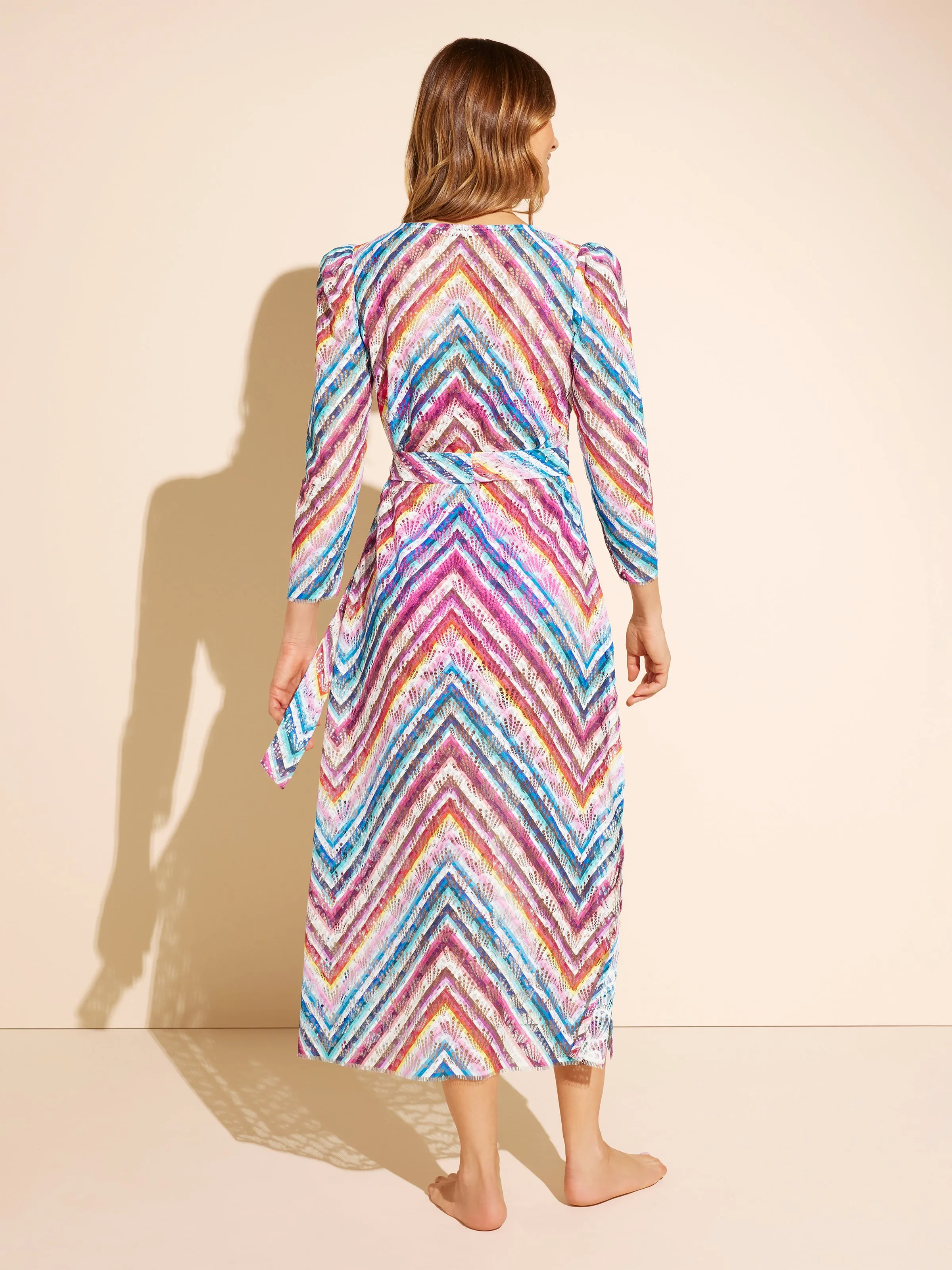 AquaLace™ Puff Sleeve Caftan sold by Stylest product image thumbnail 4
