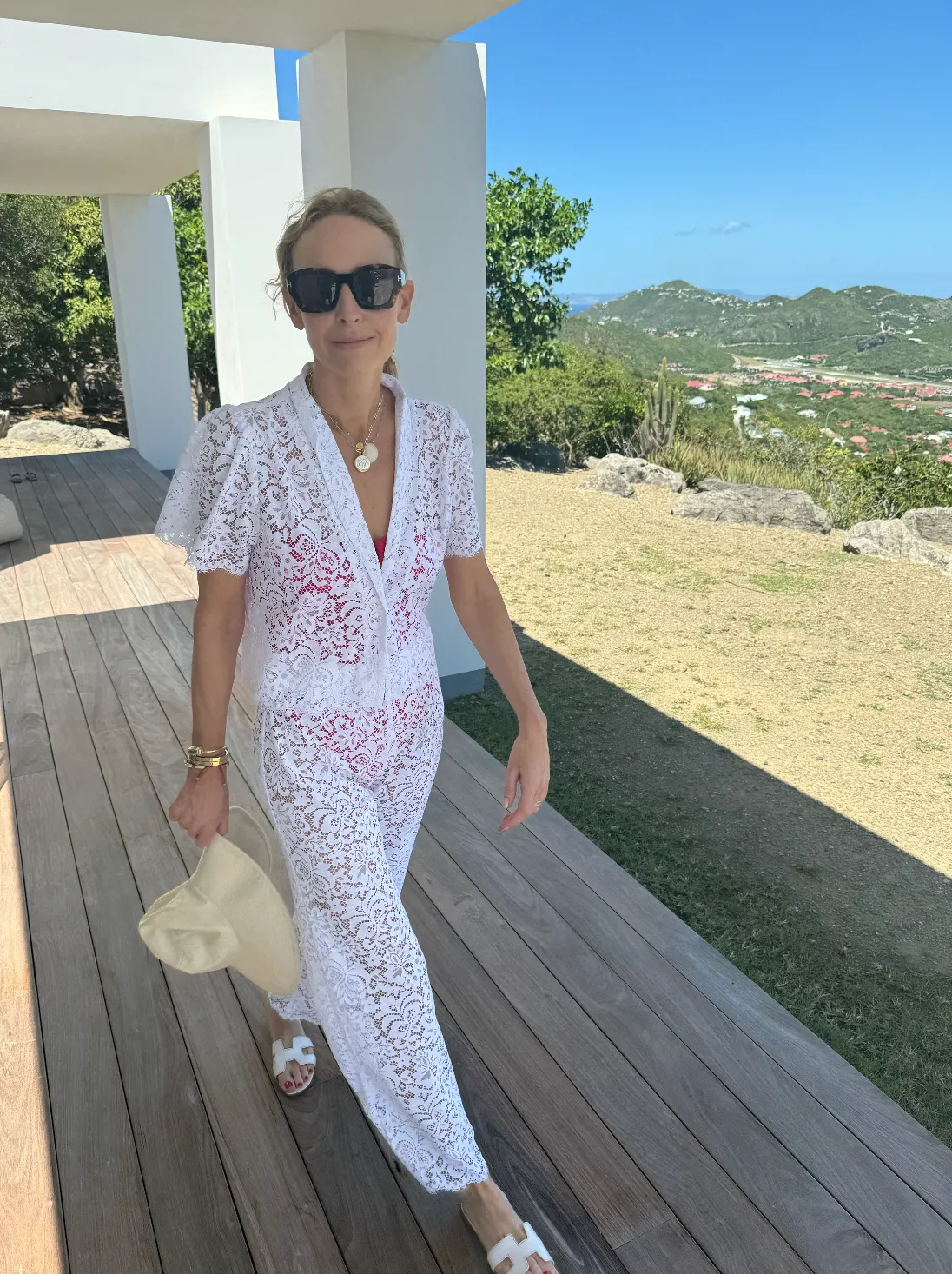 AquaLace™ Quick-Dry Floral Lace Pant sold by Stylest product image thumbnail 4