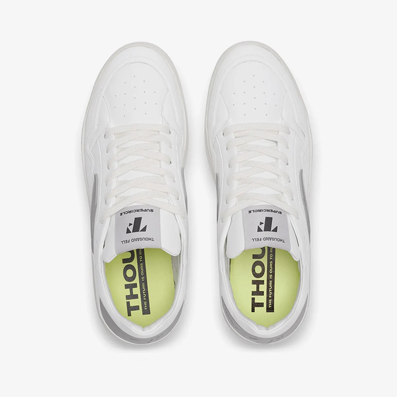 Men's Court | White-Grey sold by Thousand Fell product image thumbnail 2