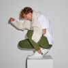 Men's Lace Up | White-Wakame sold by Thousand Fell