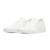 Women's Slip On | White-Starstruck Yellow sold by Thousand Fell
