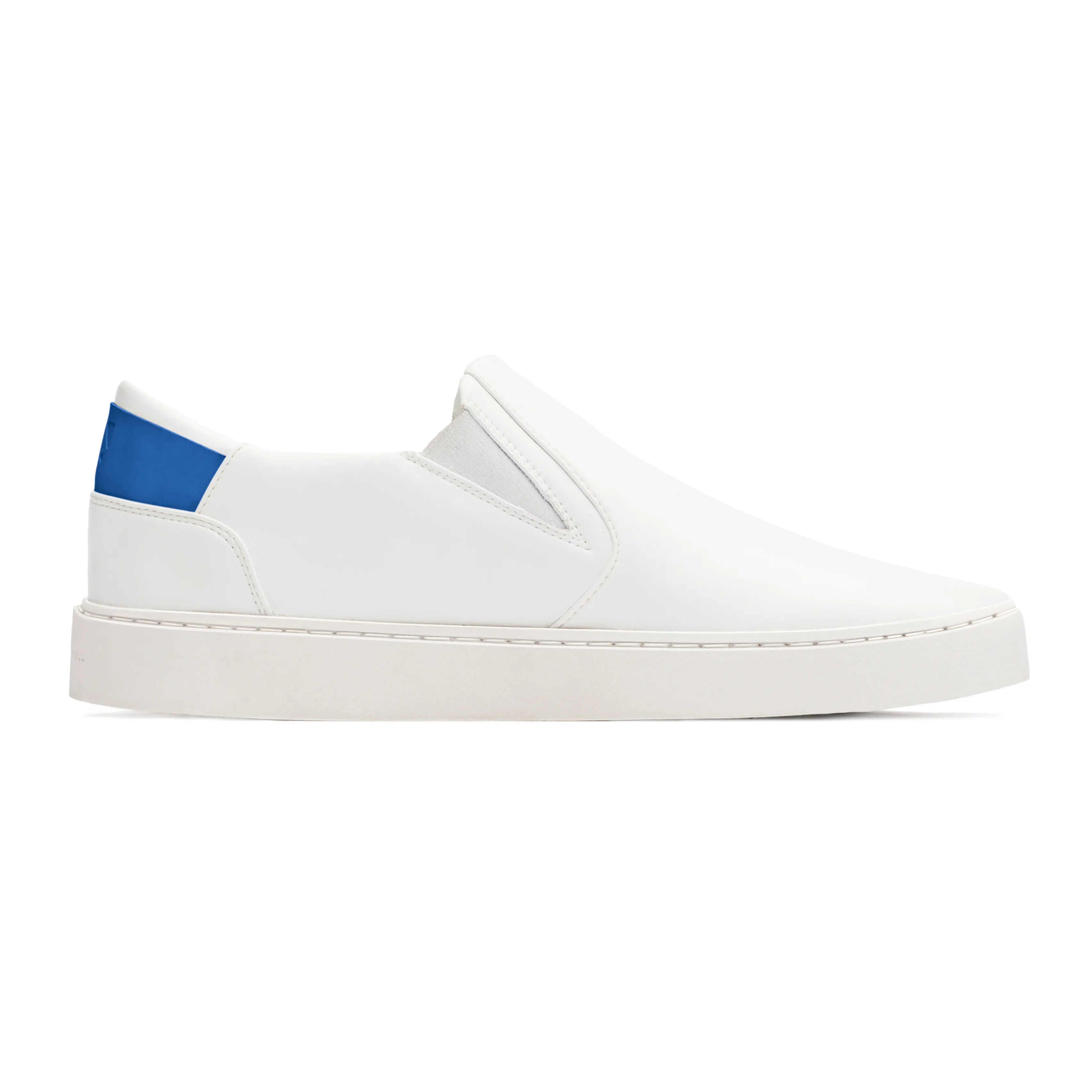 Women's Slip On | White-Blue sold by Thousand Fell