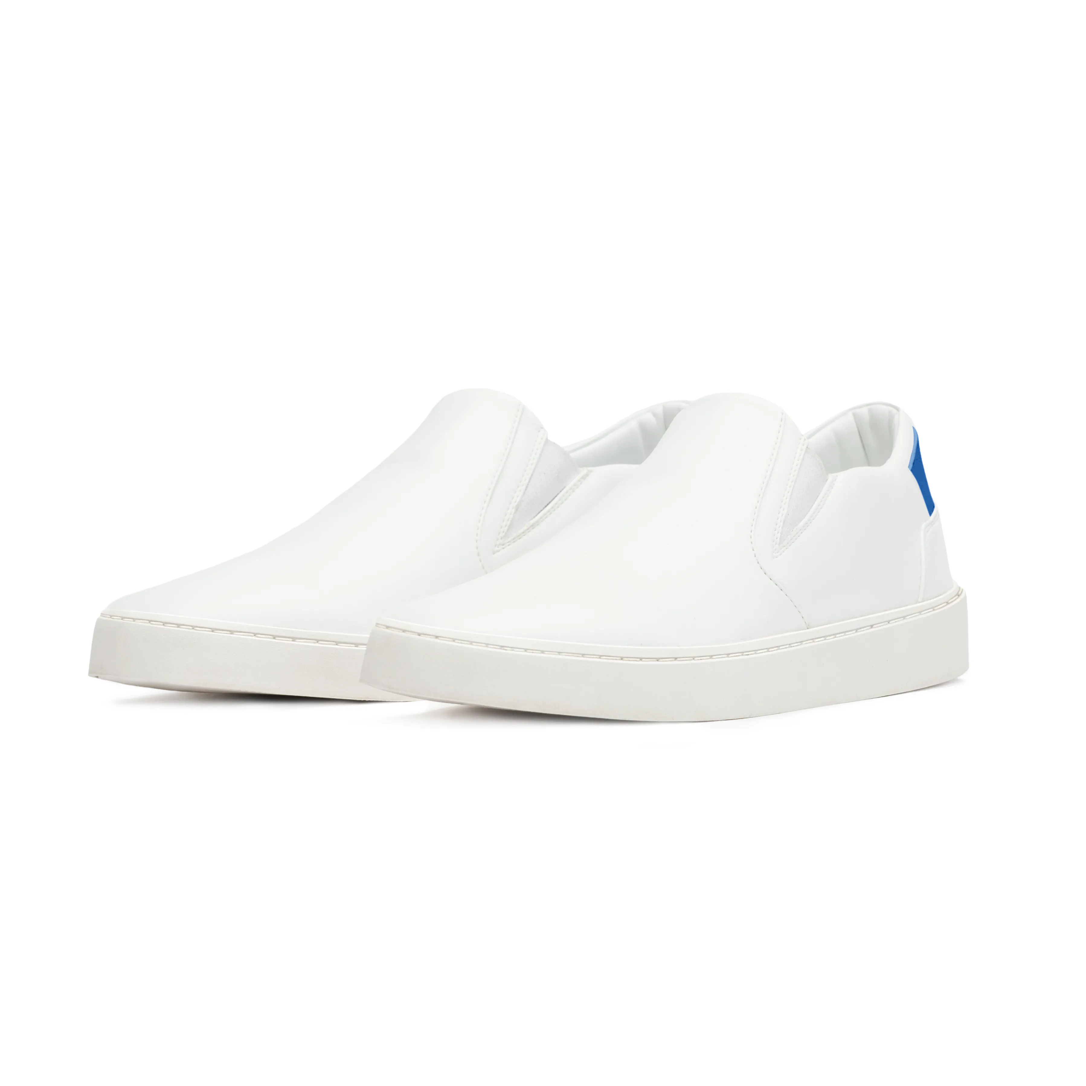 Women's Slip On | White-Blue sold by Thousand Fell product image thumbnail 2