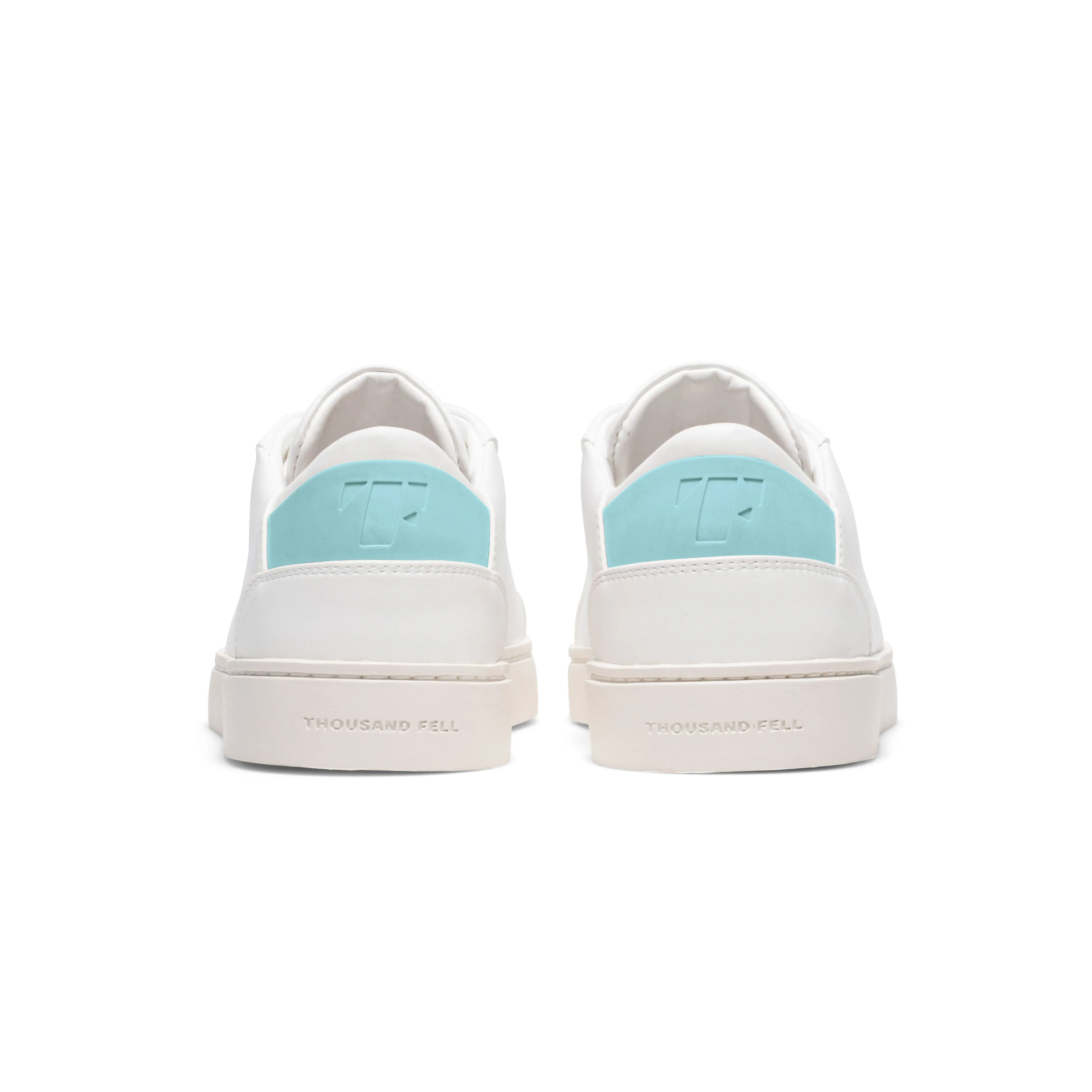 Men's Lace Up | White-Aqua sold by Thousand Fell product image thumbnail 4