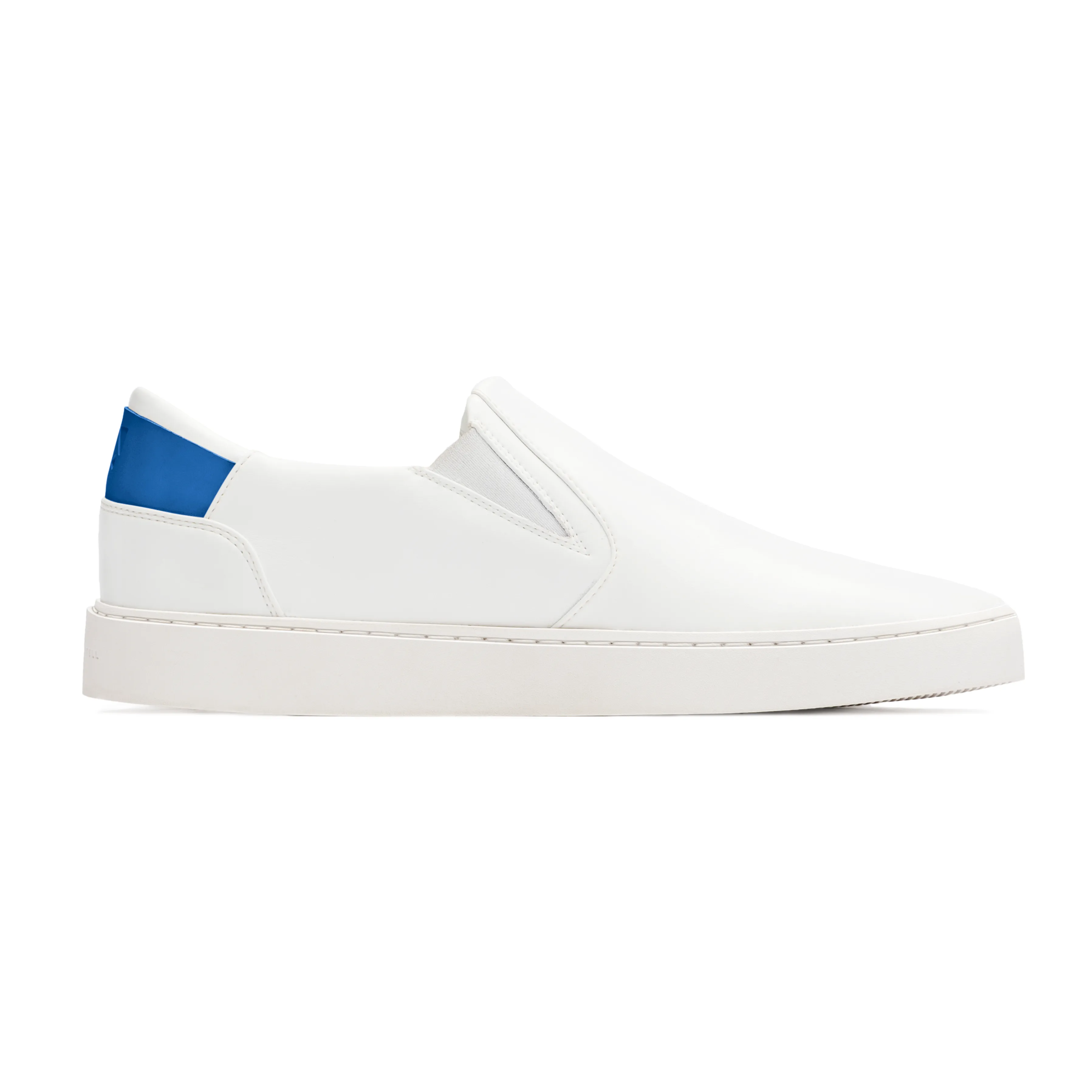 Men's Slip On | White-Blue sold by Thousand Fell