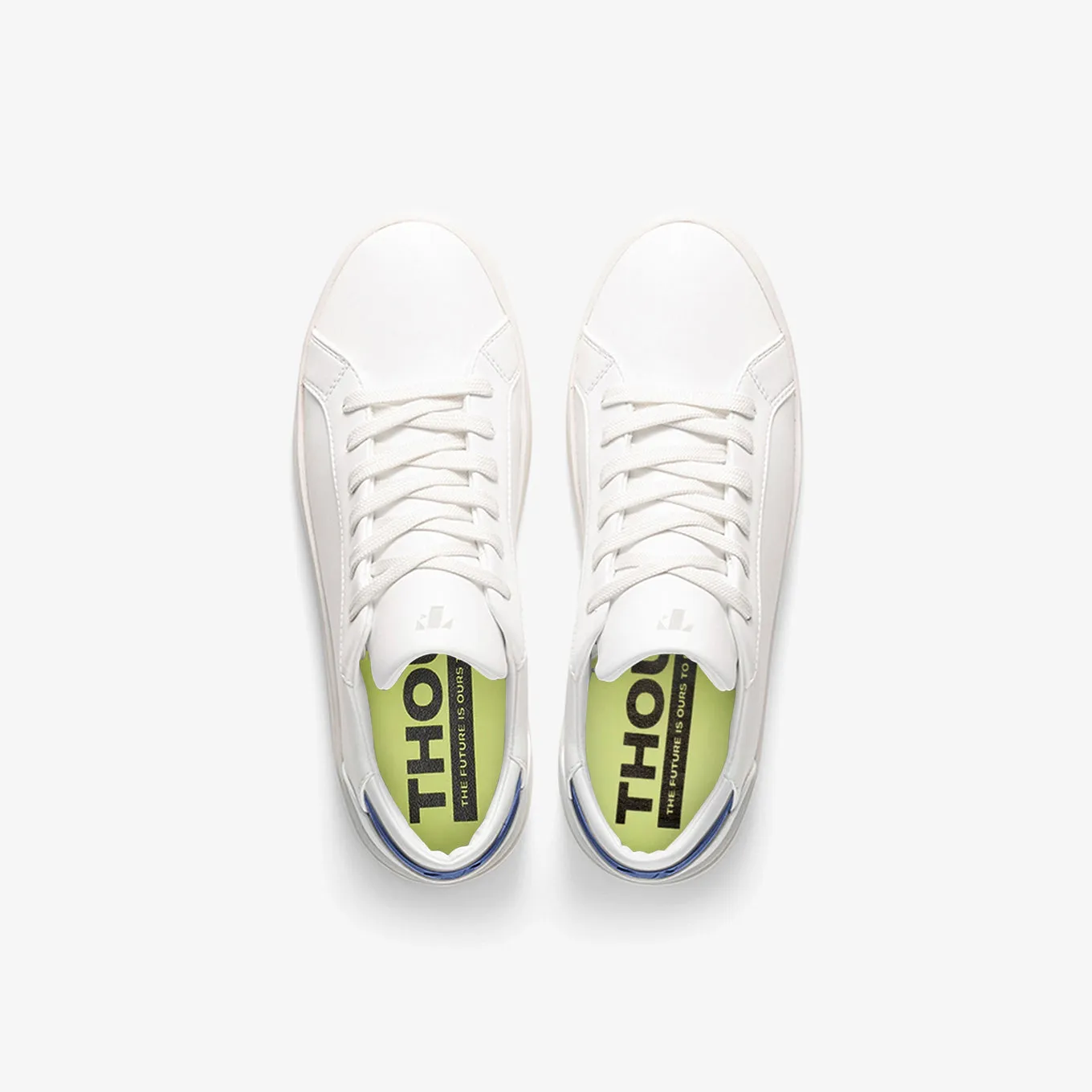 Women's Lace Up | White-Midnight Blue sold by Thousand Fell product image thumbnail 5