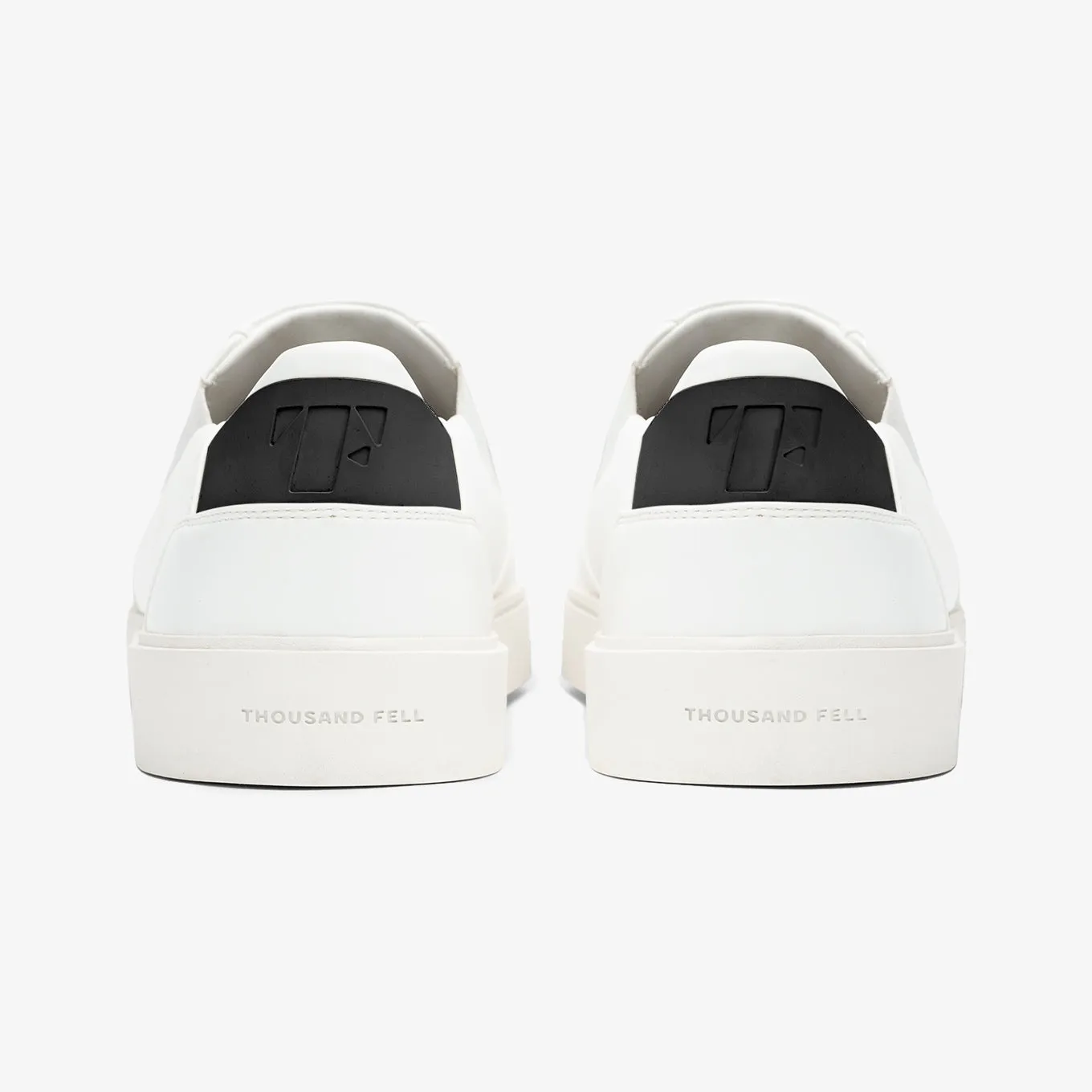 Men's Slip On | White-Black sold by Thousand Fell product image thumbnail 5