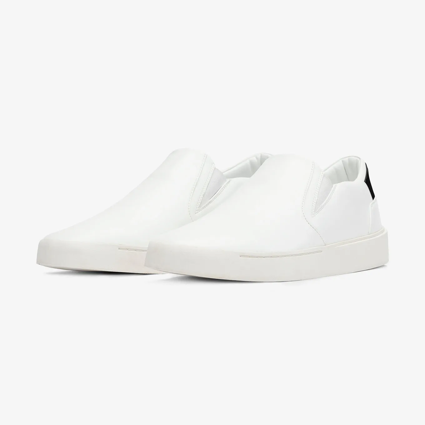 Men's Slip On | White-Black sold by Thousand Fell product image thumbnail 3