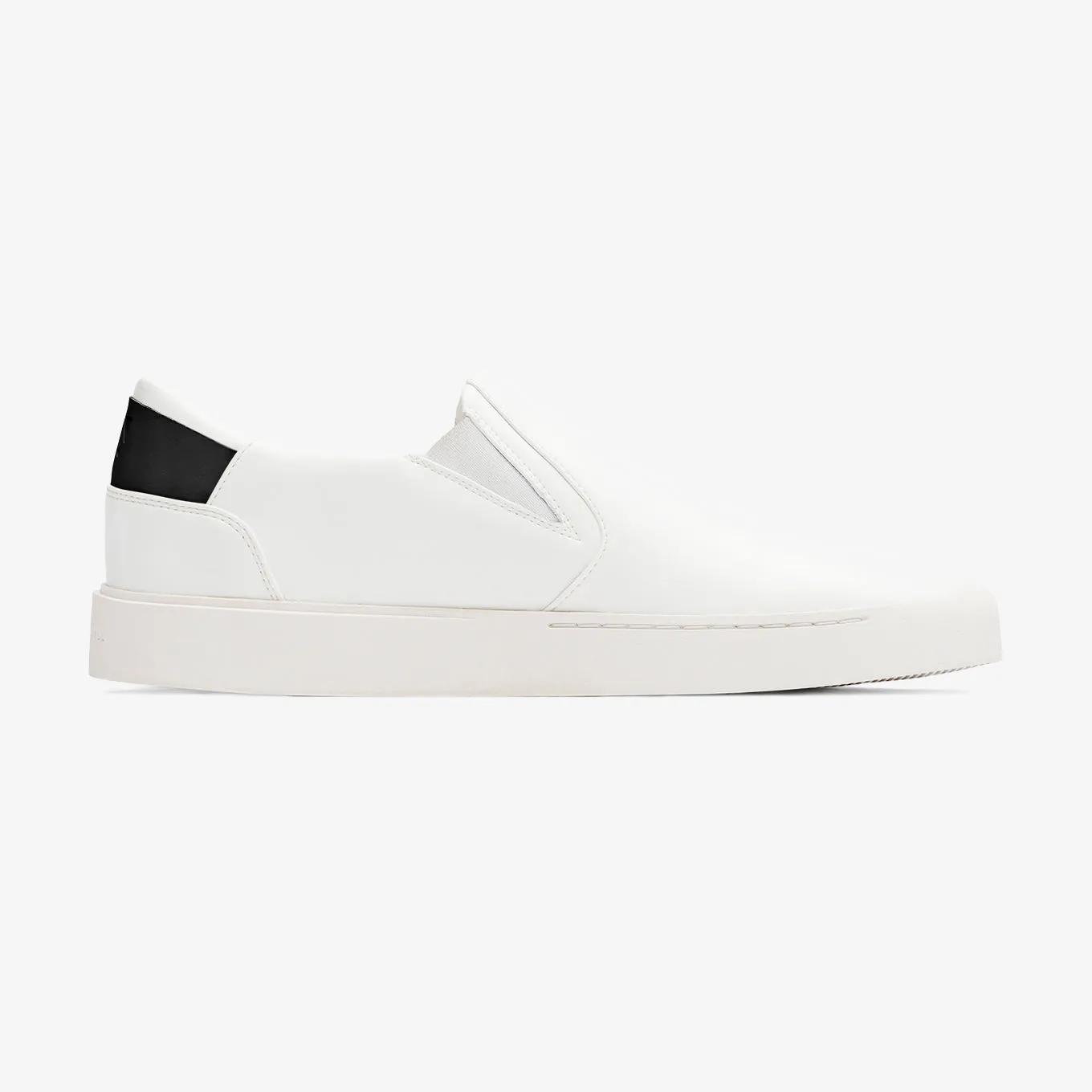 Men's Slip On | White-Black sold by Thousand Fell