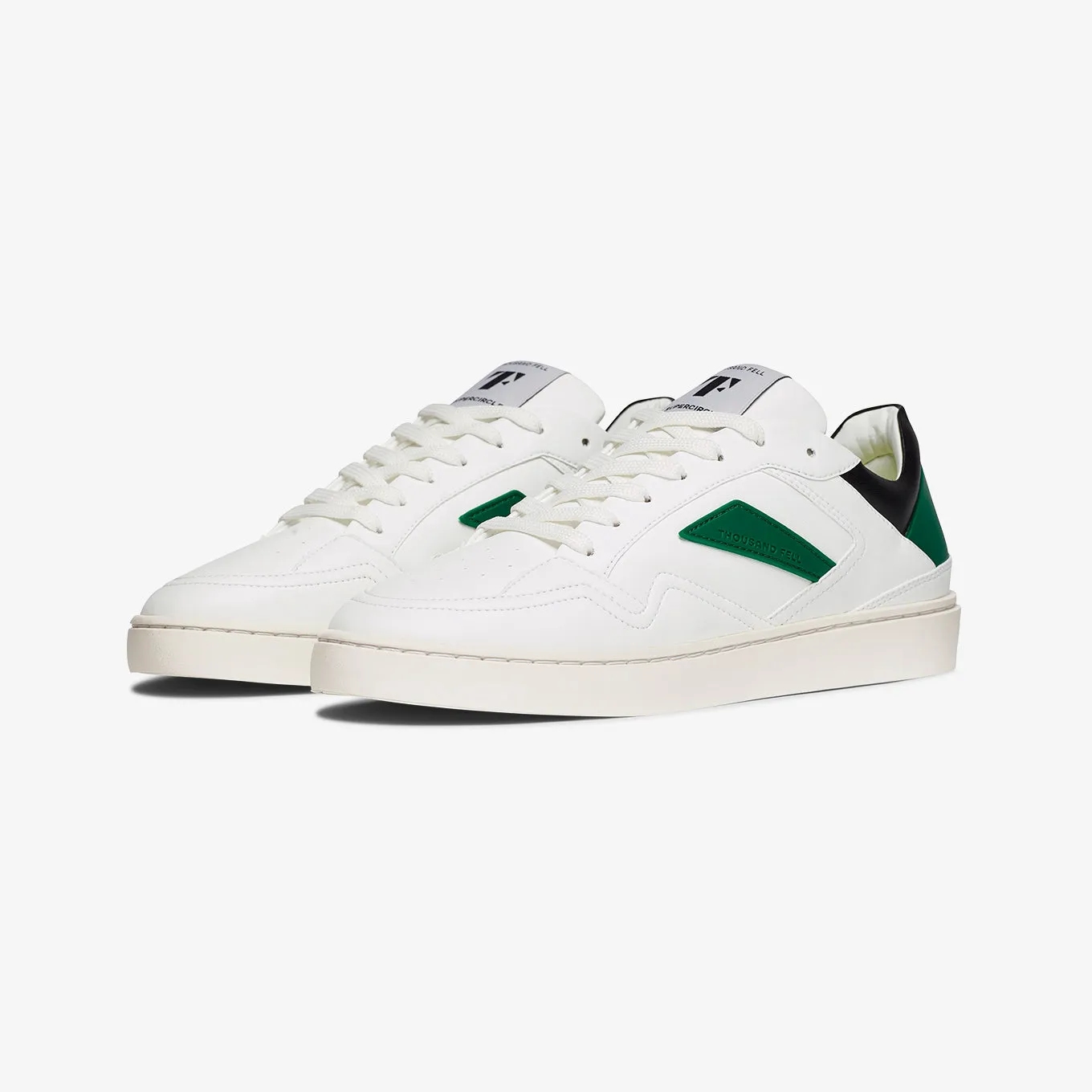 Women's Court | White-Black-Kelly Green sold by Thousand Fell product image thumbnail 3