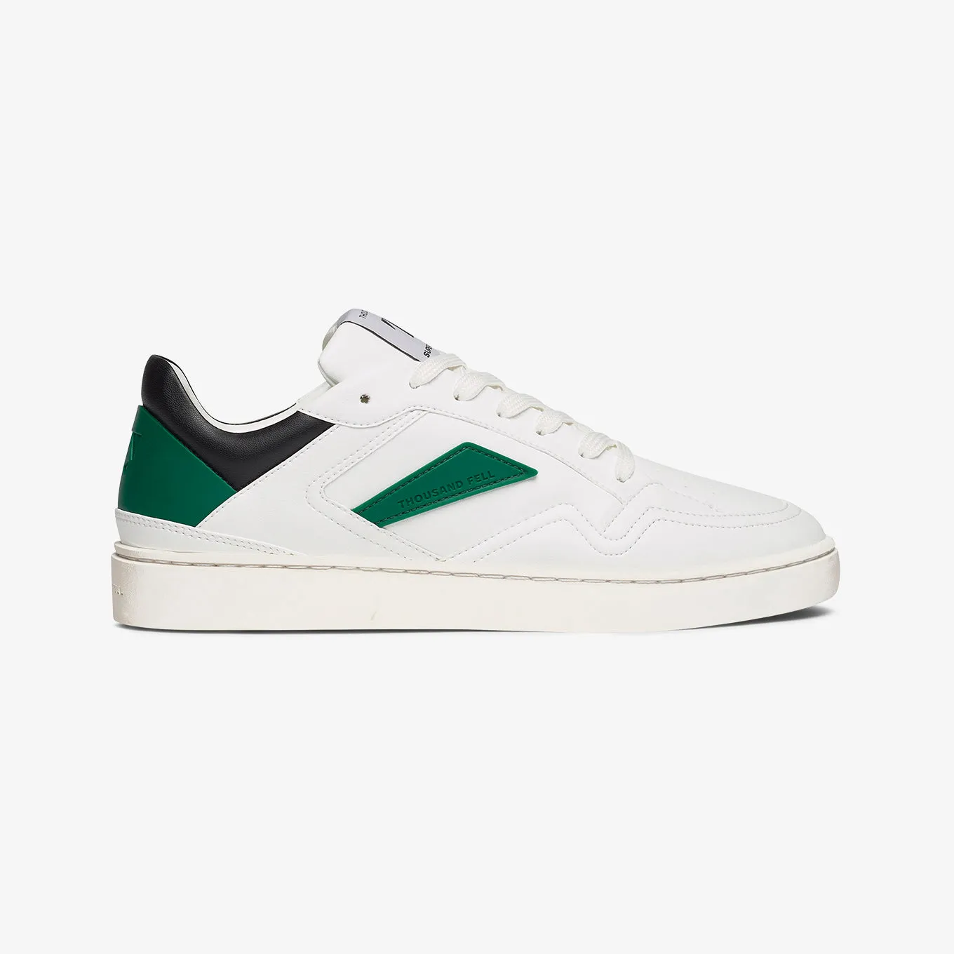Men's Court | White-Black-Kelly Green sold by Thousand Fell