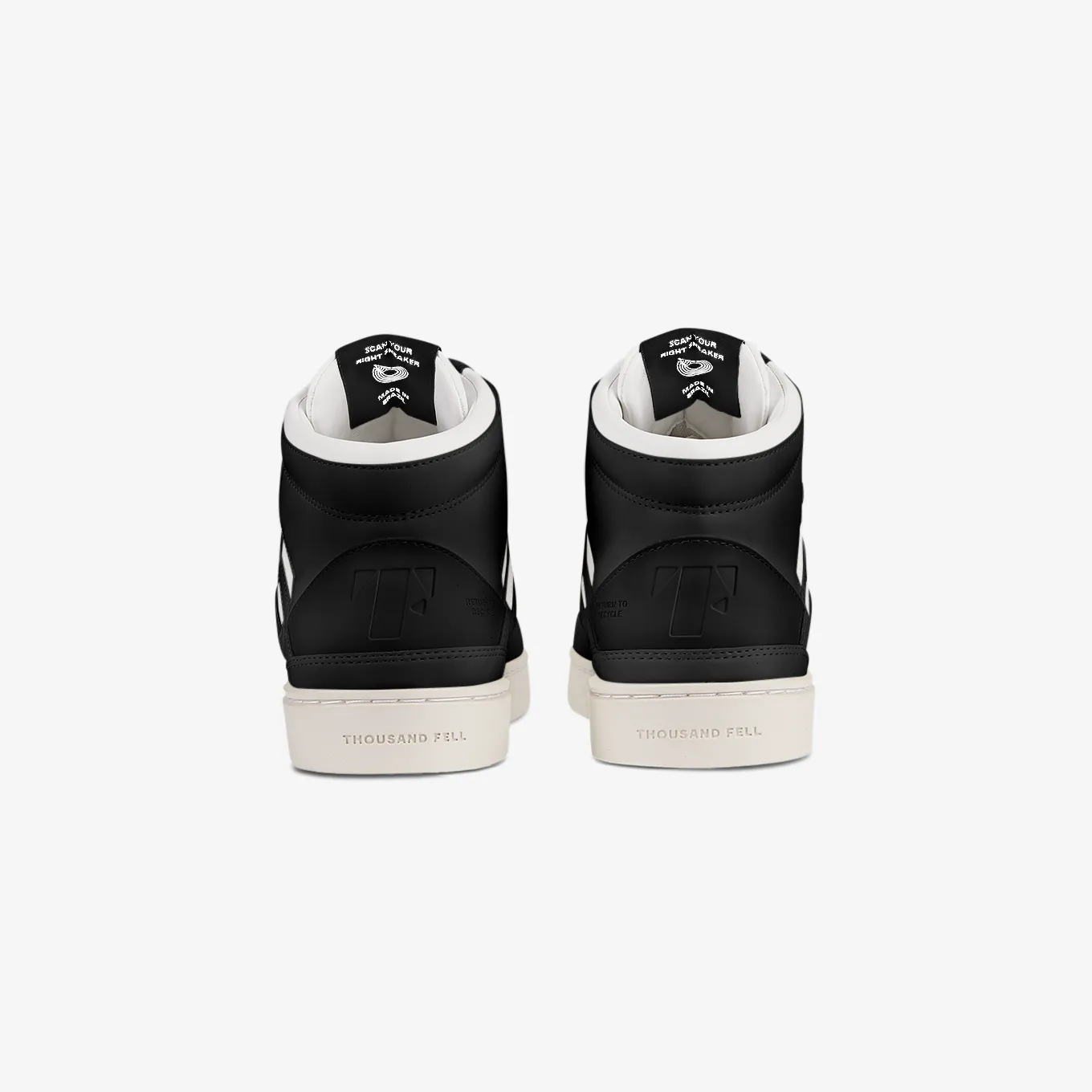 Men's High Court | Retro Black sold by Thousand Fell product image thumbnail 4