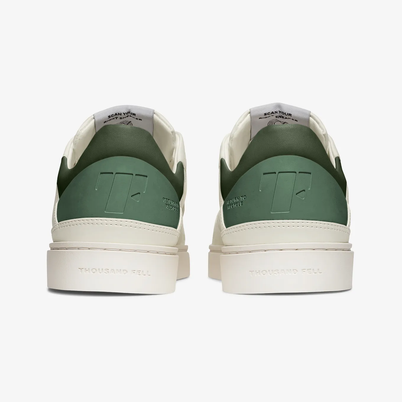 Men's Court | Bone-Emerald sold by Thousand Fell product image thumbnail 3