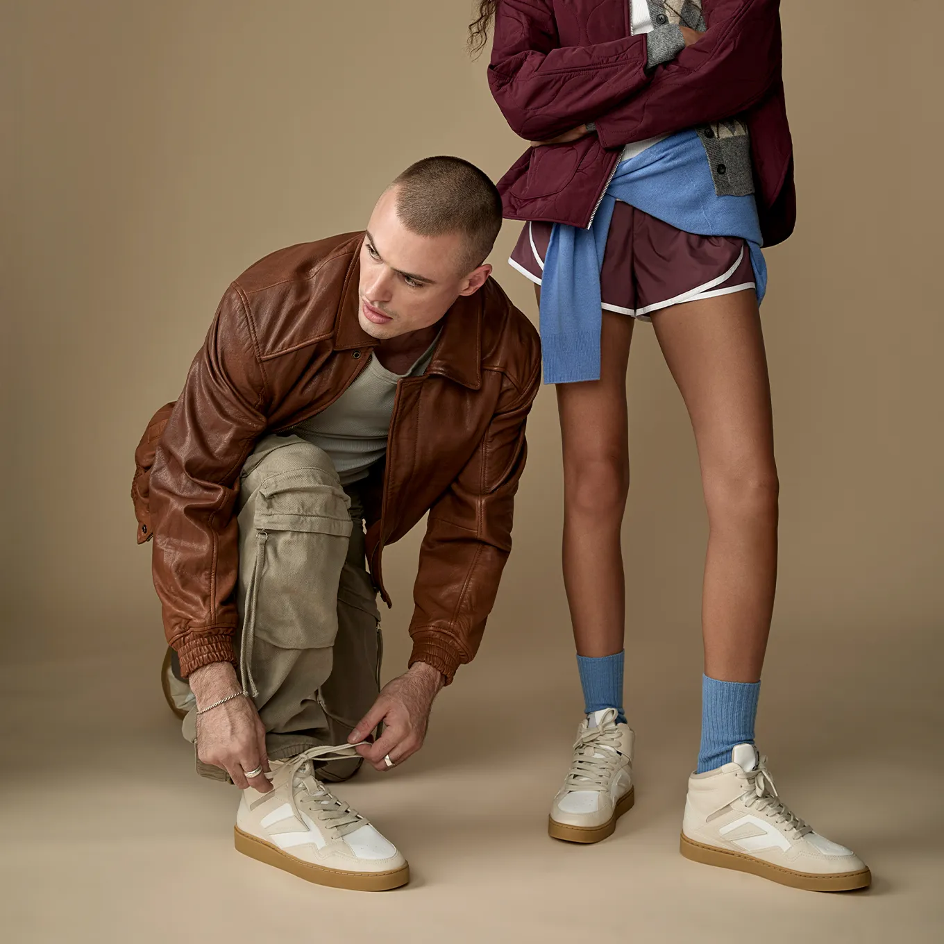 Men's High Court | Retro Cremino Gumsole sold by Thousand Fell product image thumbnail 4
