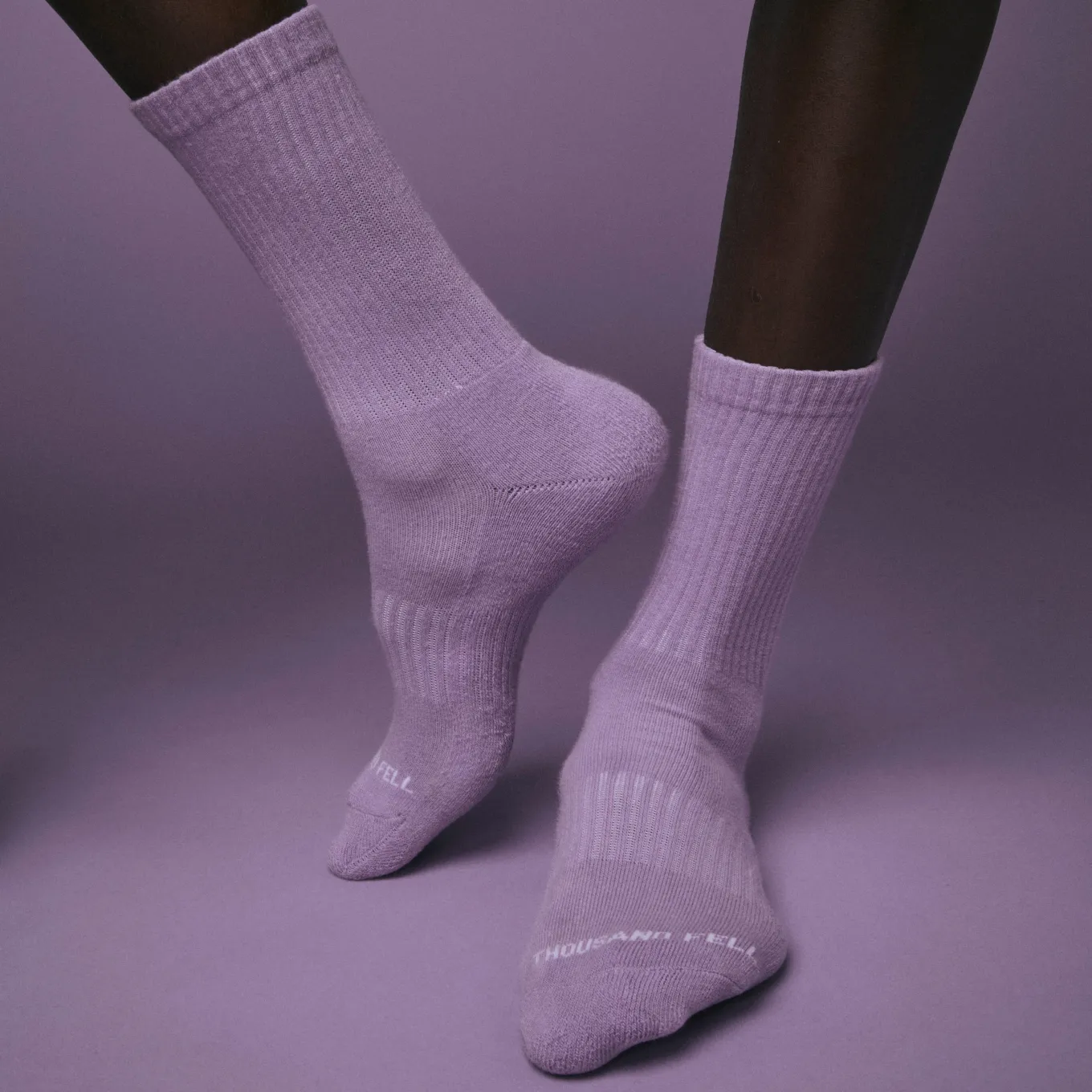 THE RECYCLABLE SOCK | Lavender sold by Thousand Fell product image thumbnail 4