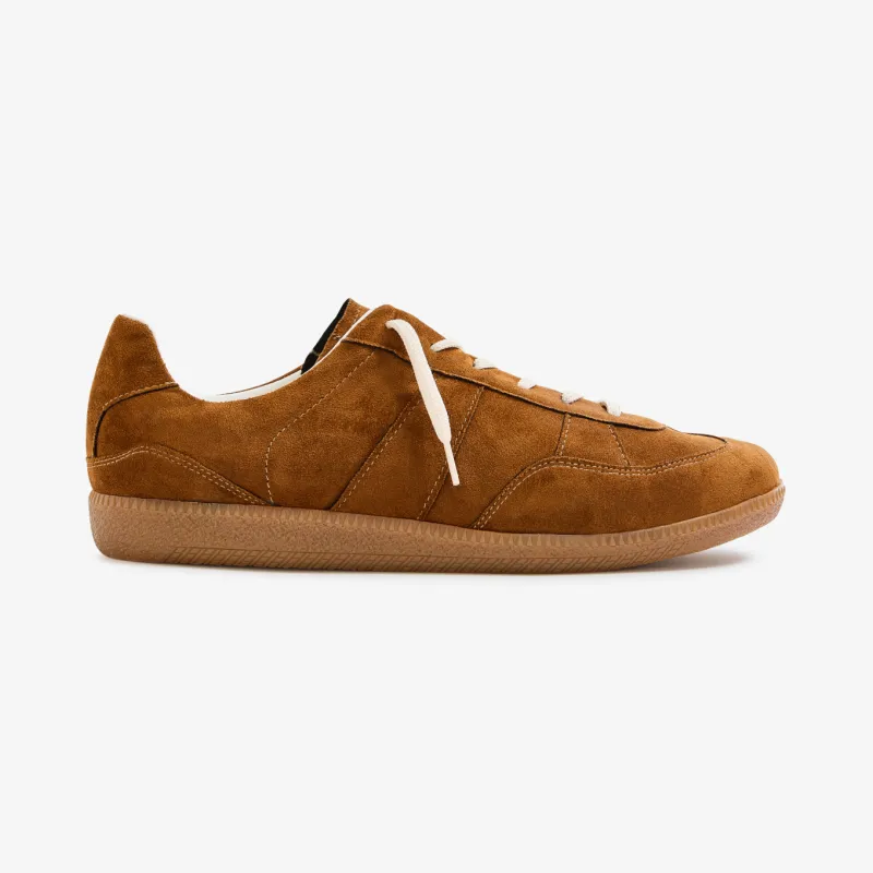 Women's Military | Cognac Suede-Touch made by Thousand Fell