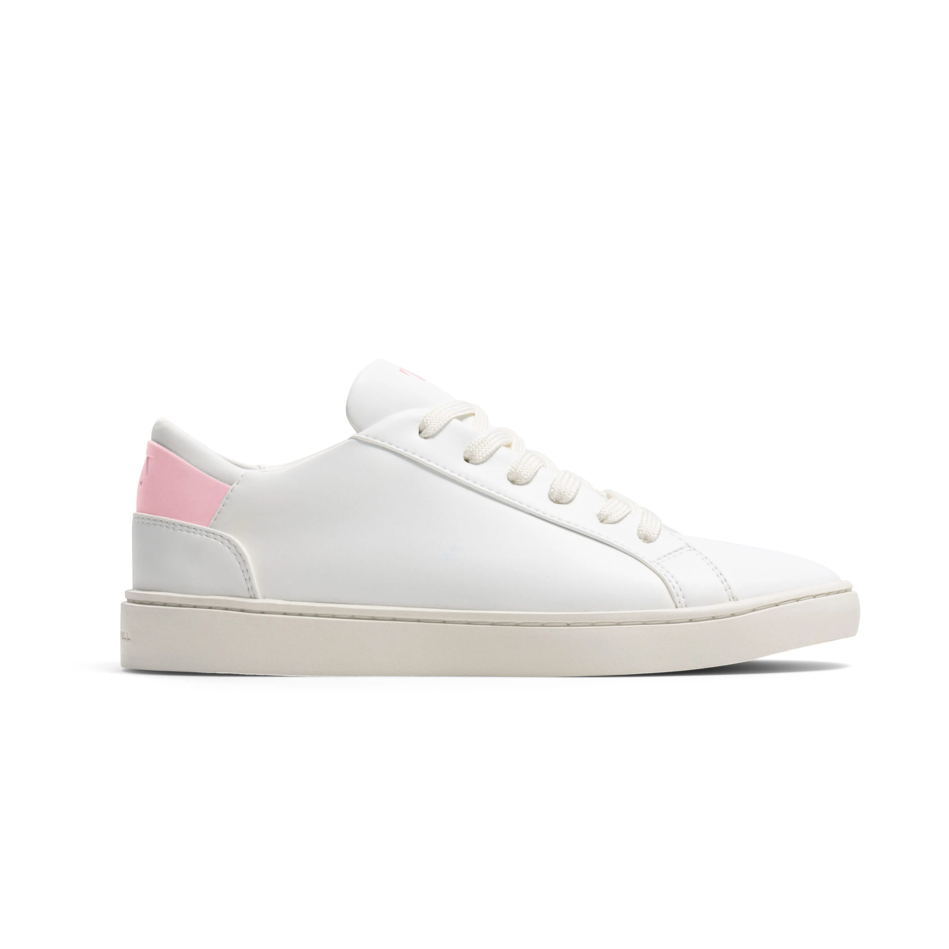 Women's Lace Up | White-Pink sold by Thousand Fell