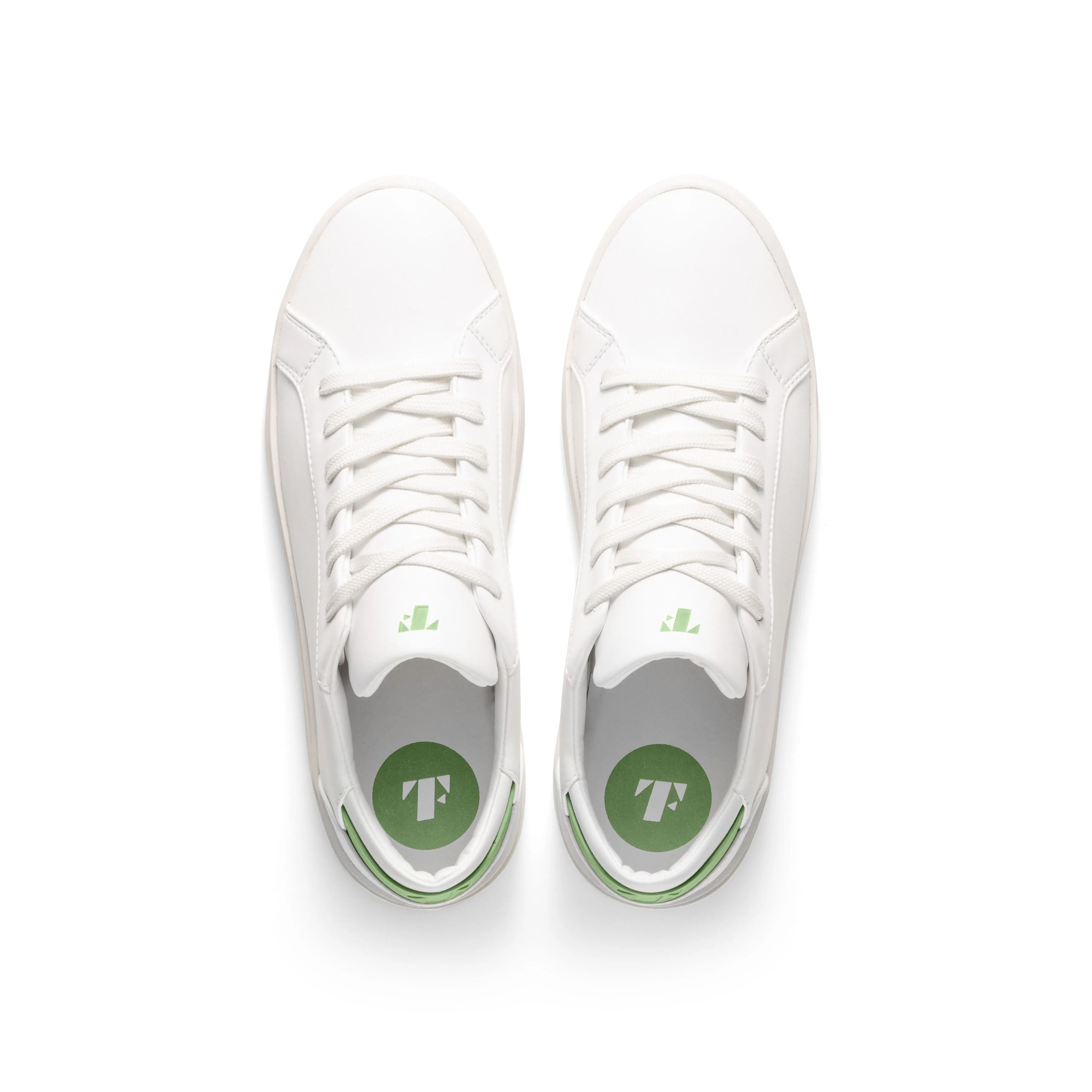 Men's Lace Up | White-Green sold by Thousand Fell product image thumbnail 2