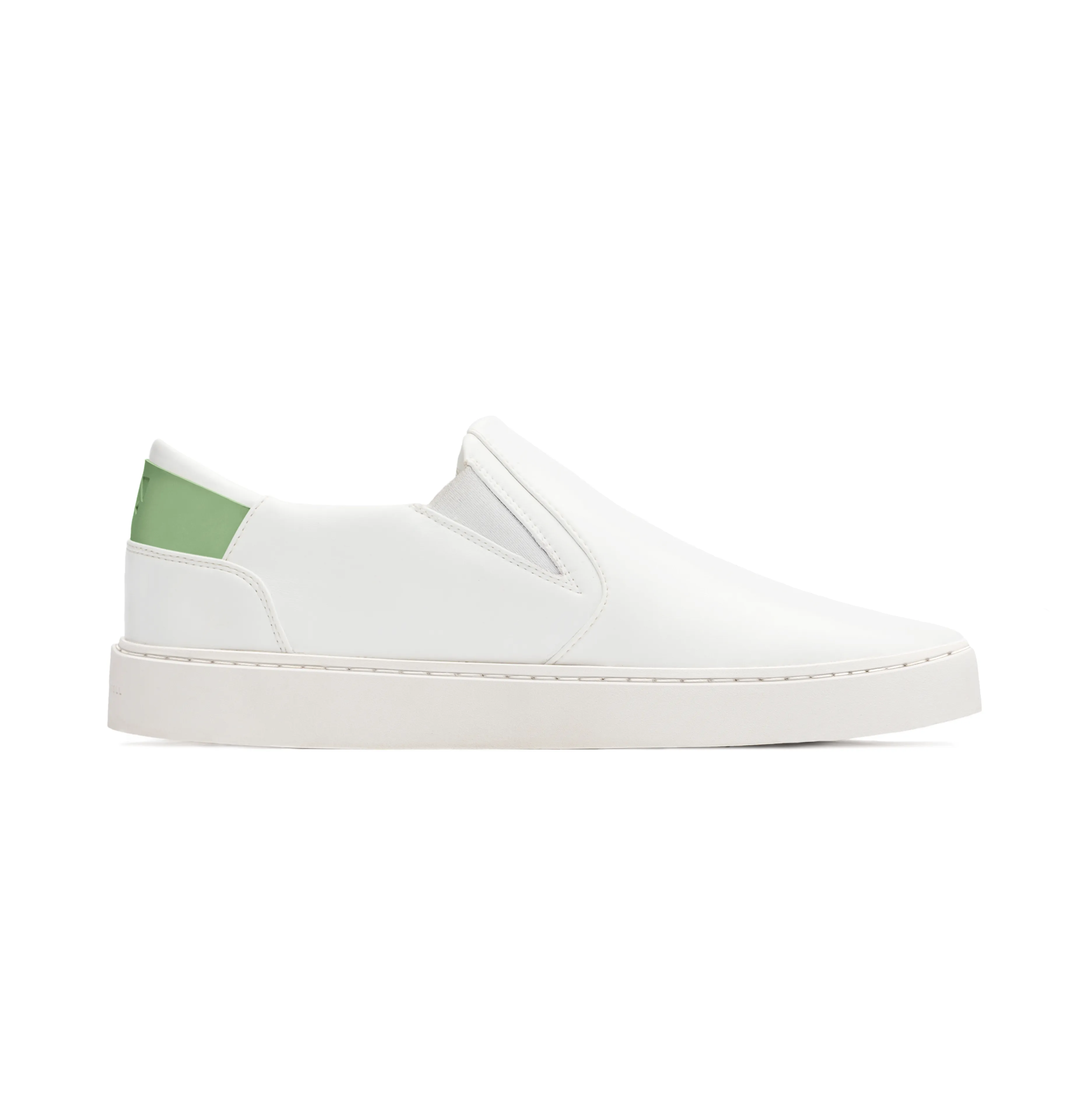 Women's Slip On | White-Green sold by Thousand Fell