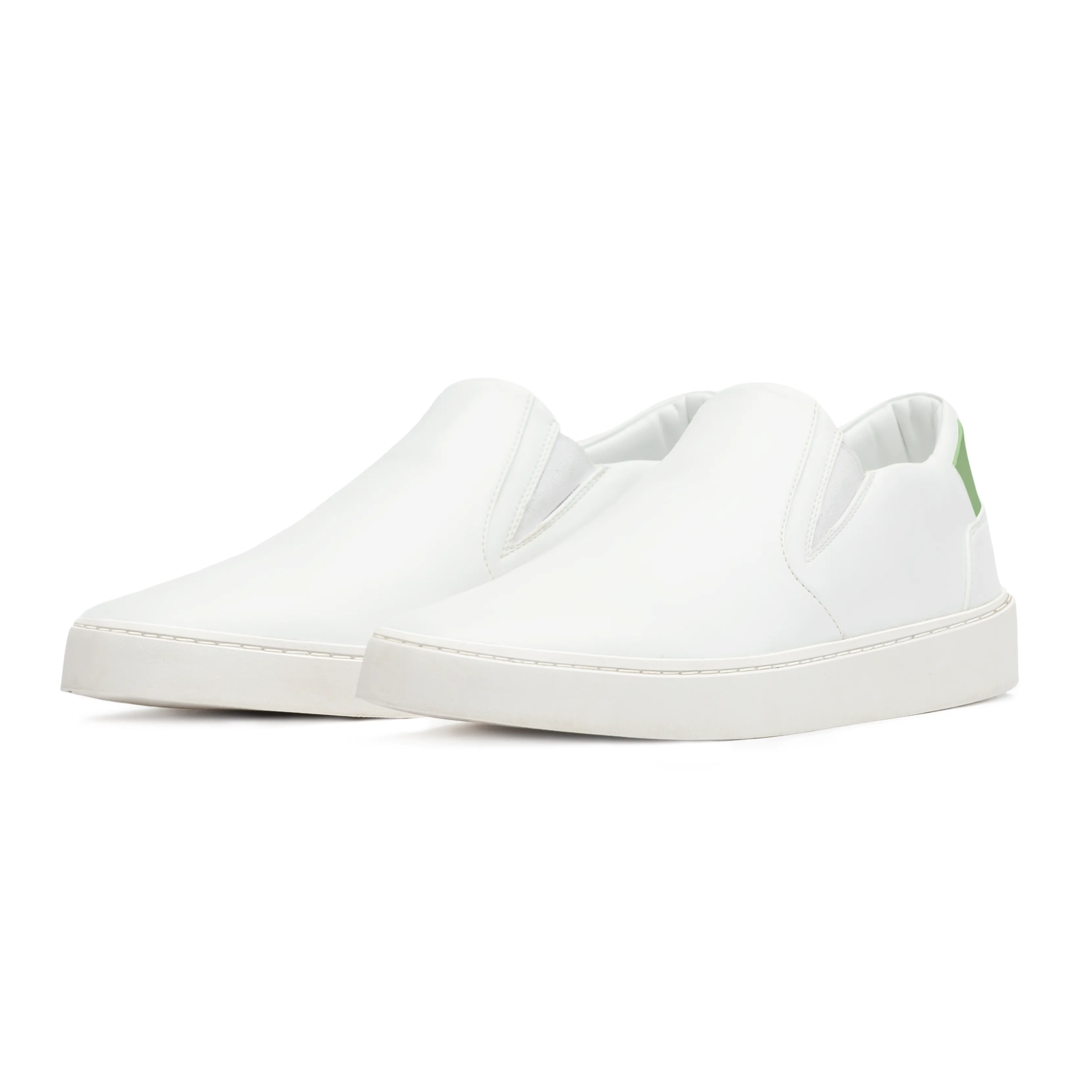 Women's Slip On | White-Green sold by Thousand Fell product image thumbnail 2
