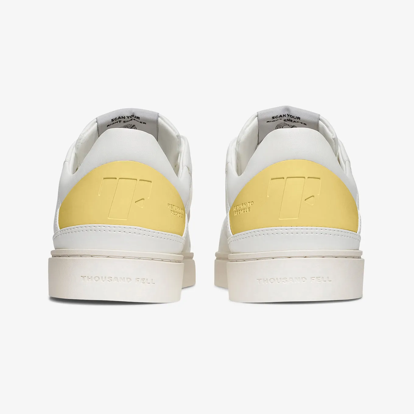 Women's Court | White-Starstruck Yellow sold by Thousand Fell product image thumbnail 5
