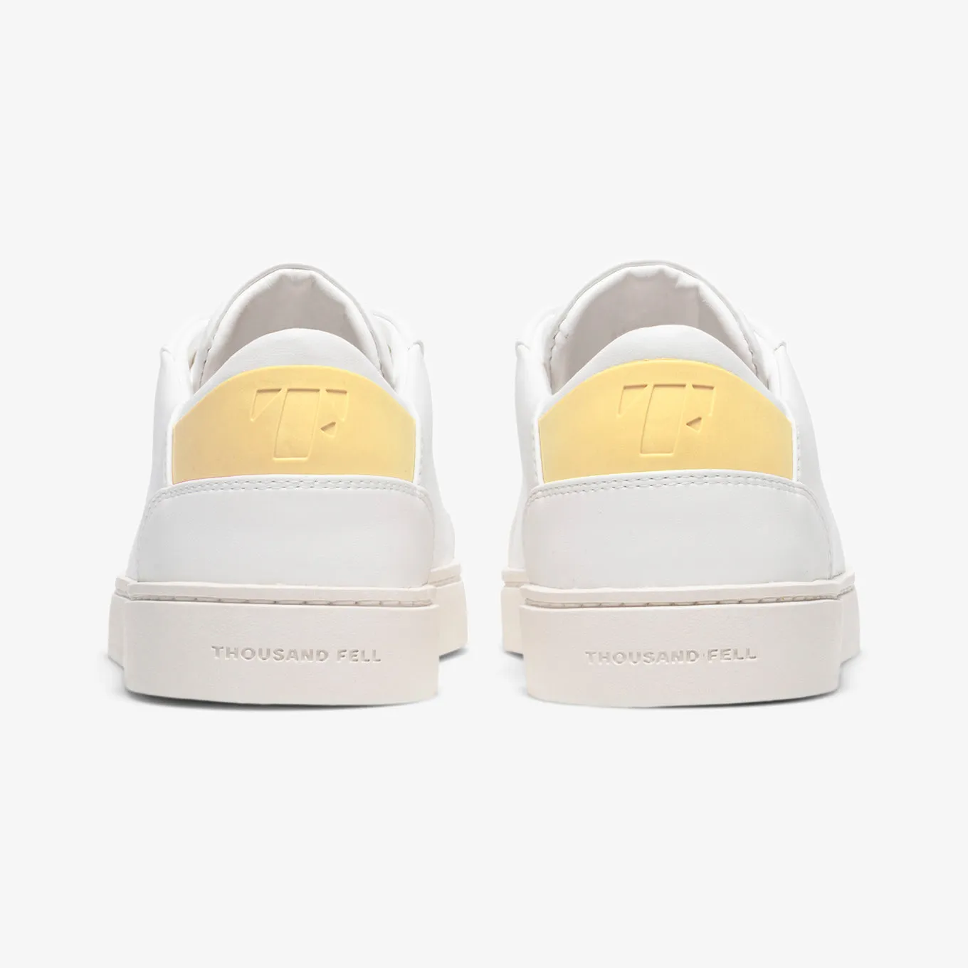 Women's Lace Up | White-Starstruck Yellow sold by Thousand Fell product image thumbnail 4