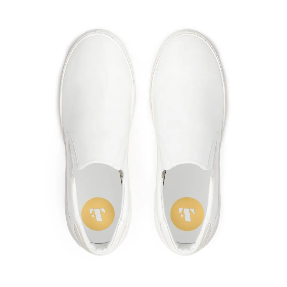 Men's Slip On | White-Starstruck Yellow sold by Thousand Fell product image thumbnail 5