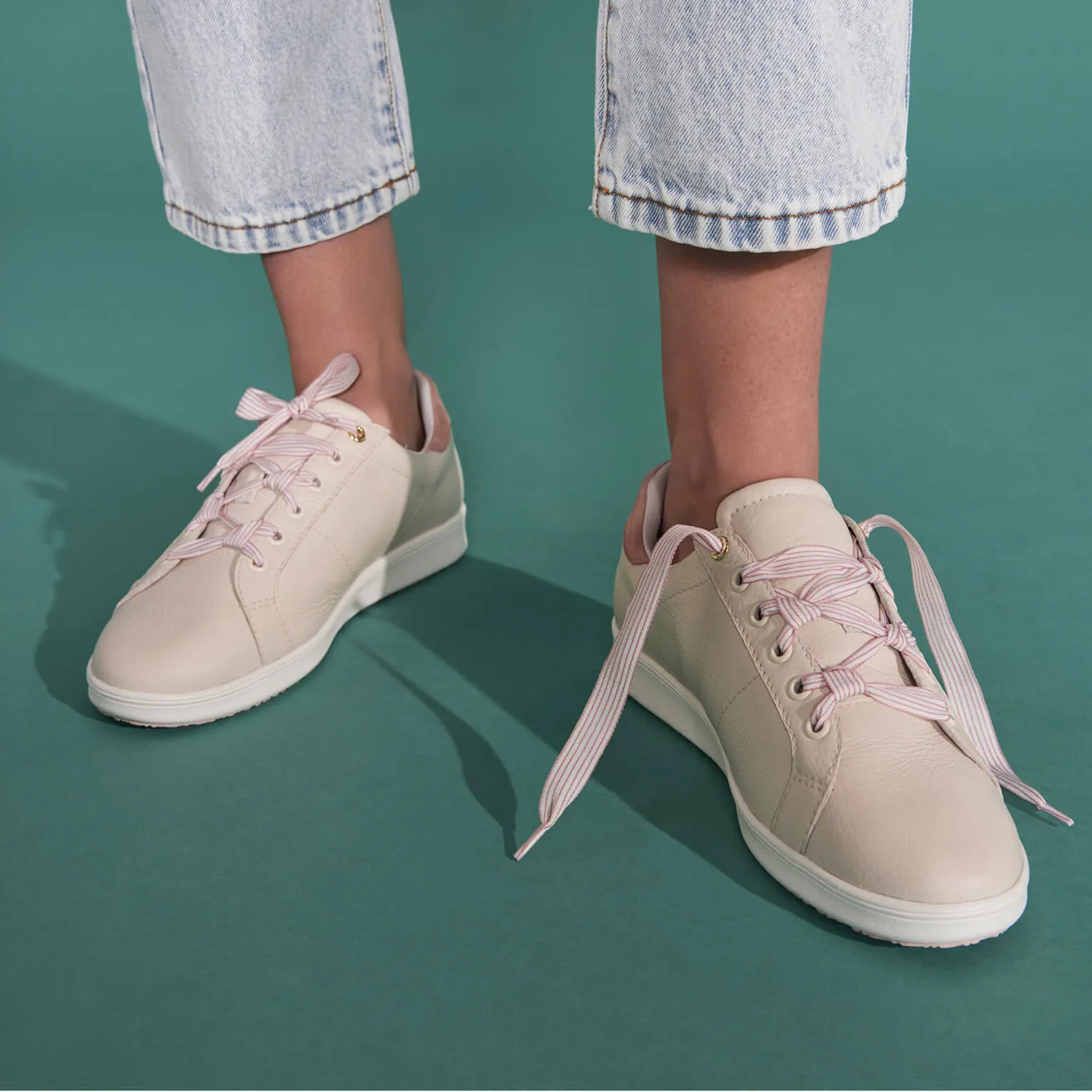 SHOELACE White/Dusty Pink Stripe sold by FRANKIE4 product image thumbnail 2