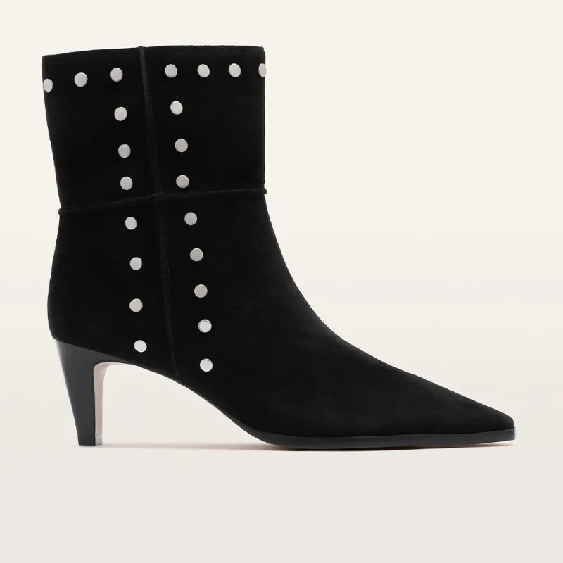 Reign Black Suede Stud made by FRANKIE4