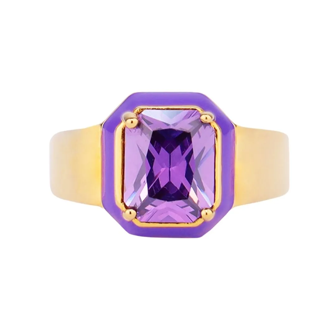 Cushion Ring - Amethyst sold by BuDhaGirl product image thumbnail 2