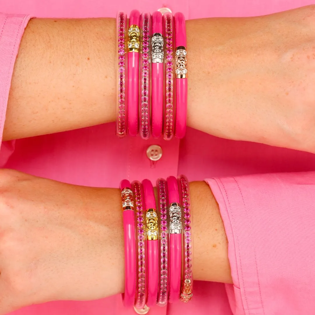 Three Queens All Weather Bangles® (AWB®) - Epic Pink sold by BuDhaGirl product image thumbnail 4