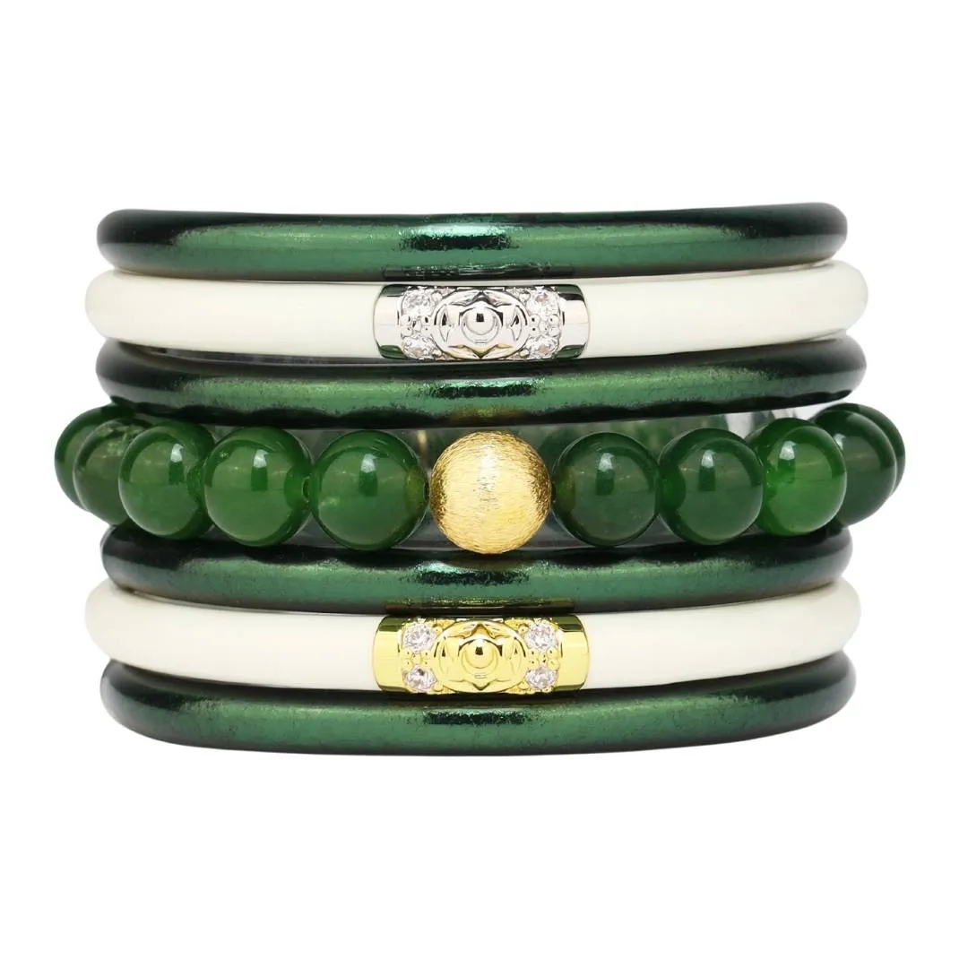 Green/White Stack sold by BuDhaGirl