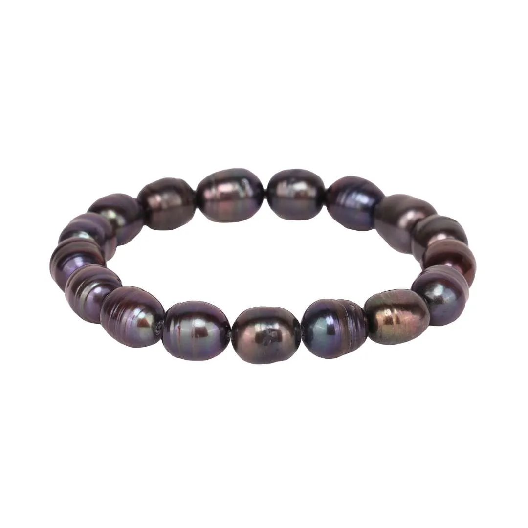 BuDhaMan Pearl Bracelet for Men sold by BuDhaGirl