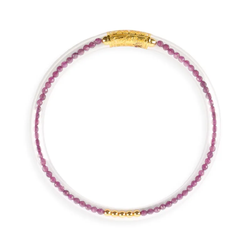 Ruby Luxe All Weather Bangle®(AWB®) - Serenity Prayer sold by BuDhaGirl