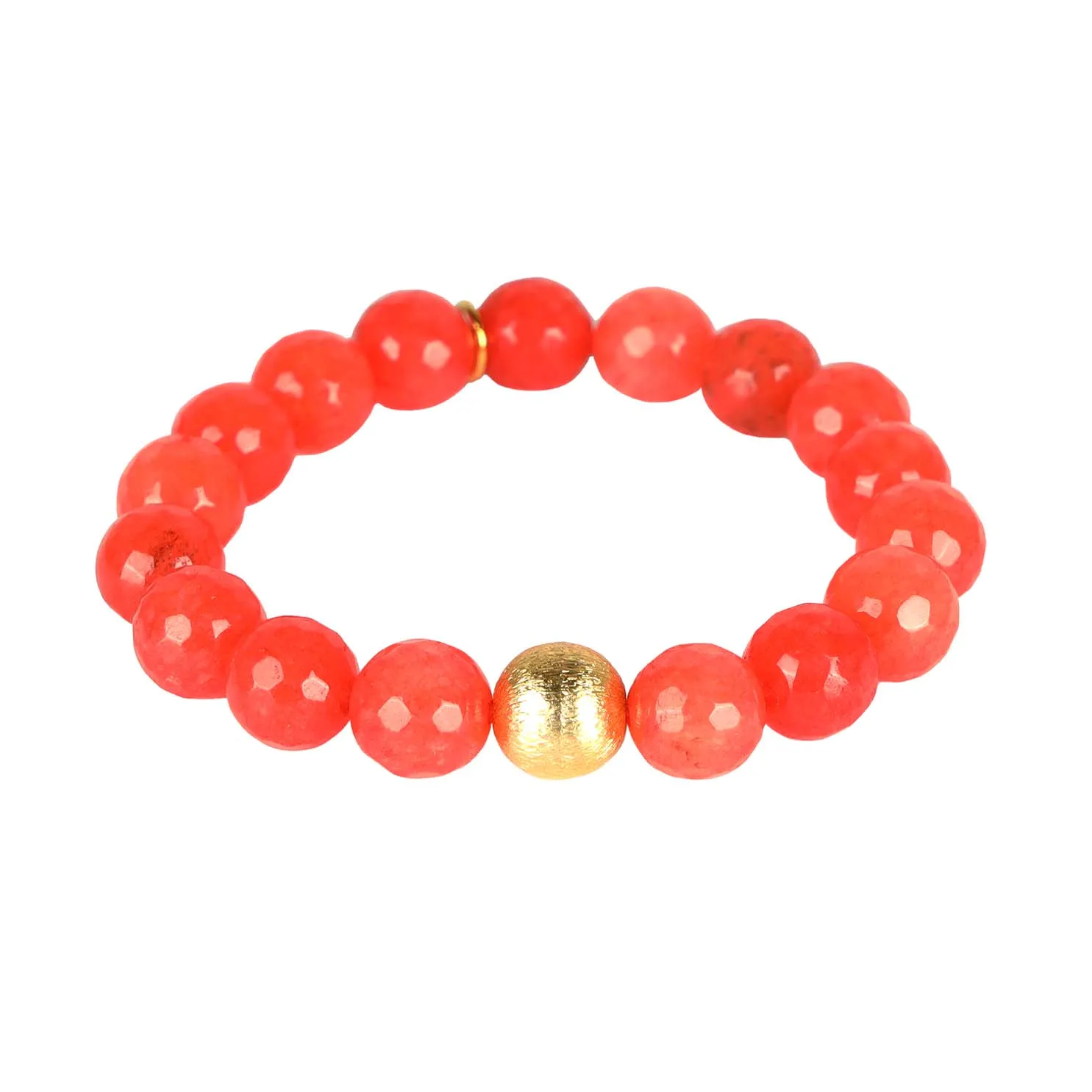 Bianca Bracelet - Coral sold by BuDhaGirl