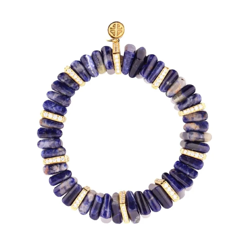 Tablet Bracelet - Sodalite sold by BuDhaGirl
