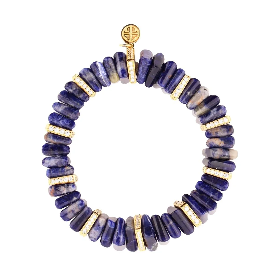 Tablet Bracelet - Sodalite sold by BuDhaGirl