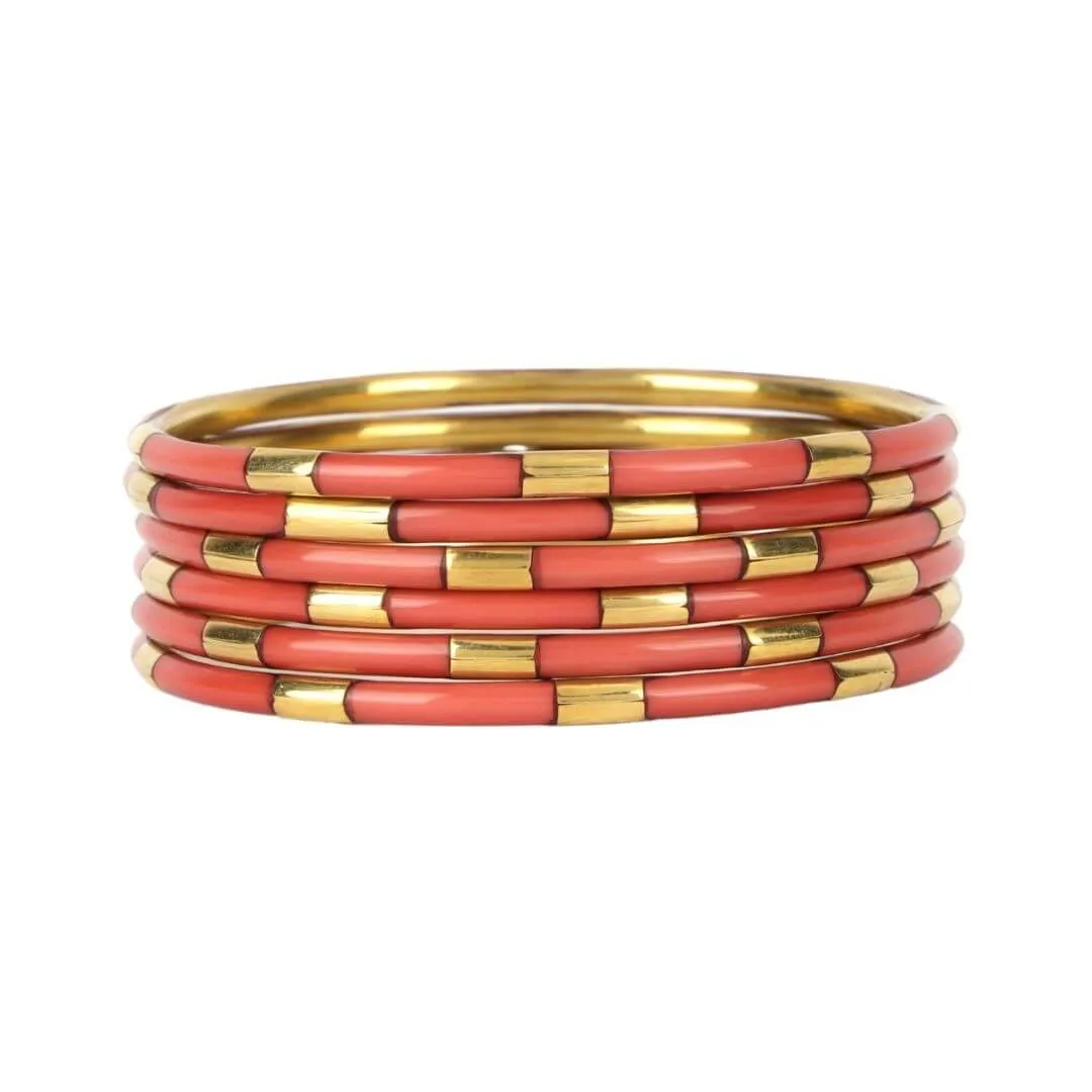 Caramel Veda Bangles - Set of 6 sold by BuDhaGirl