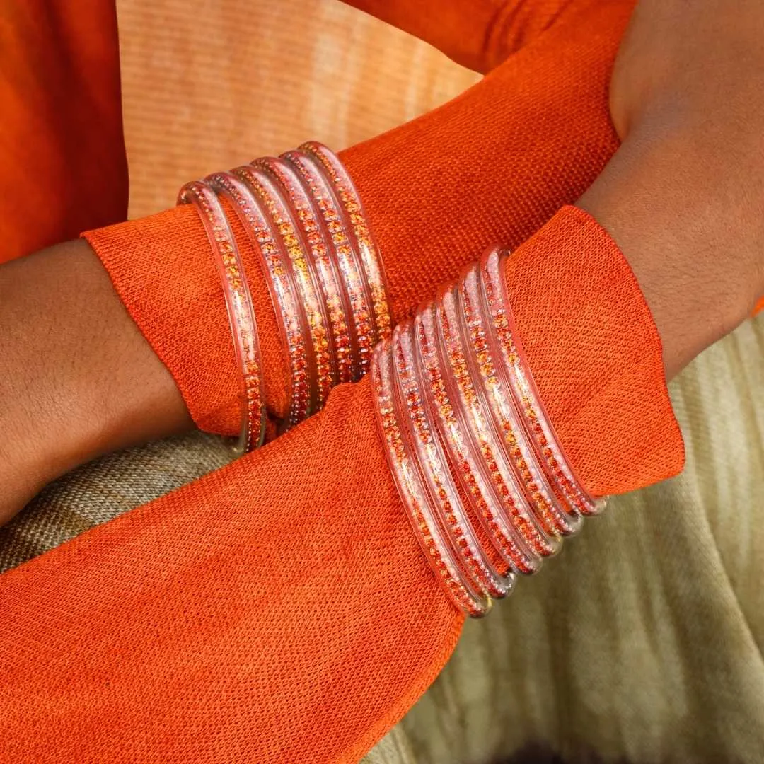 Three Queens All Weather Bangles® (AWB®) - Flame sold by BuDhaGirl product image thumbnail 3