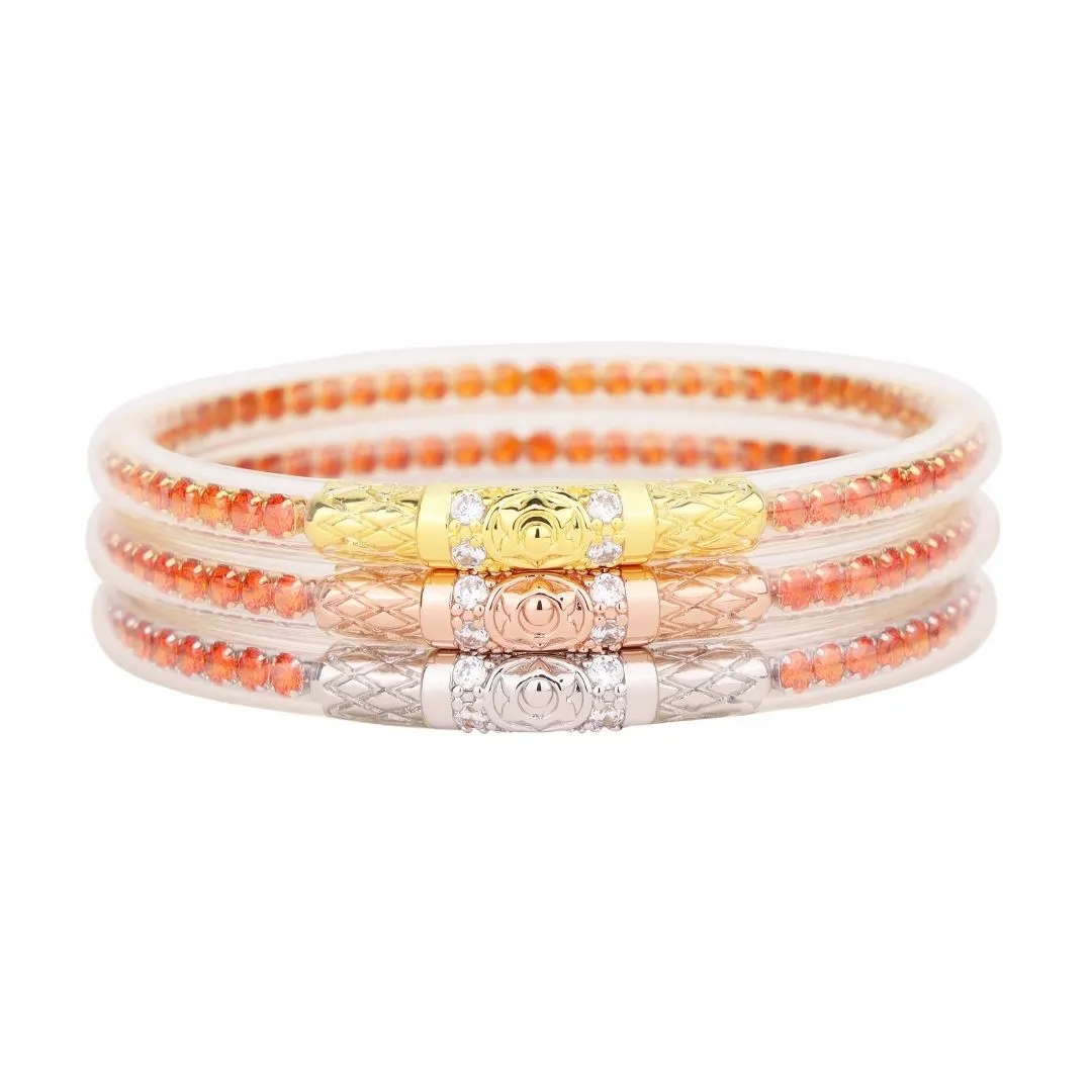 Three Queens All Weather Bangles® (AWB®) - Flame sold by BuDhaGirl