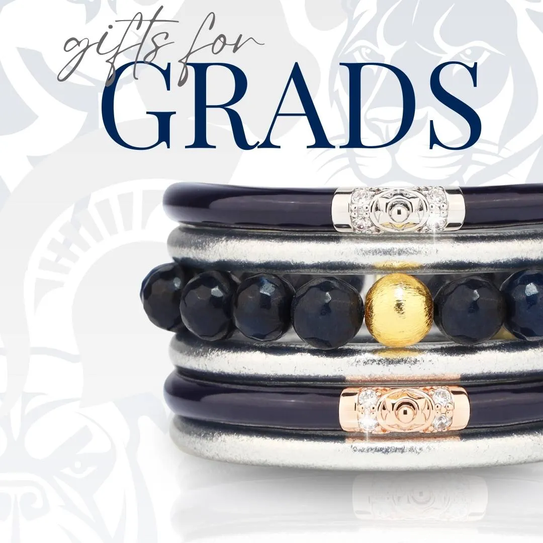 Navy/Silver Stack sold by BuDhaGirl product image thumbnail 2