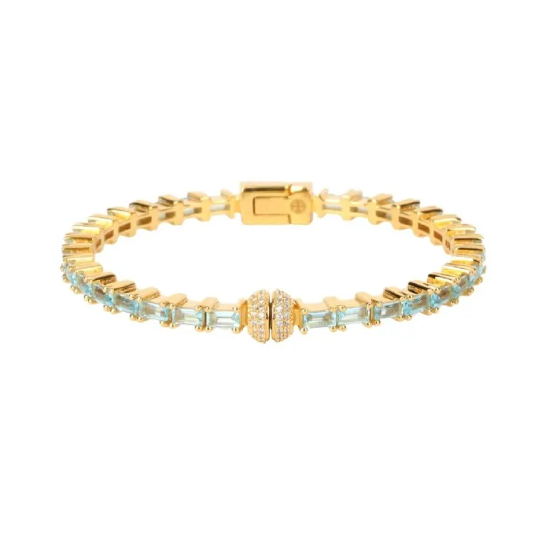 Sky Blue Topaz Aurora Bracelet sold by BuDhaGirl